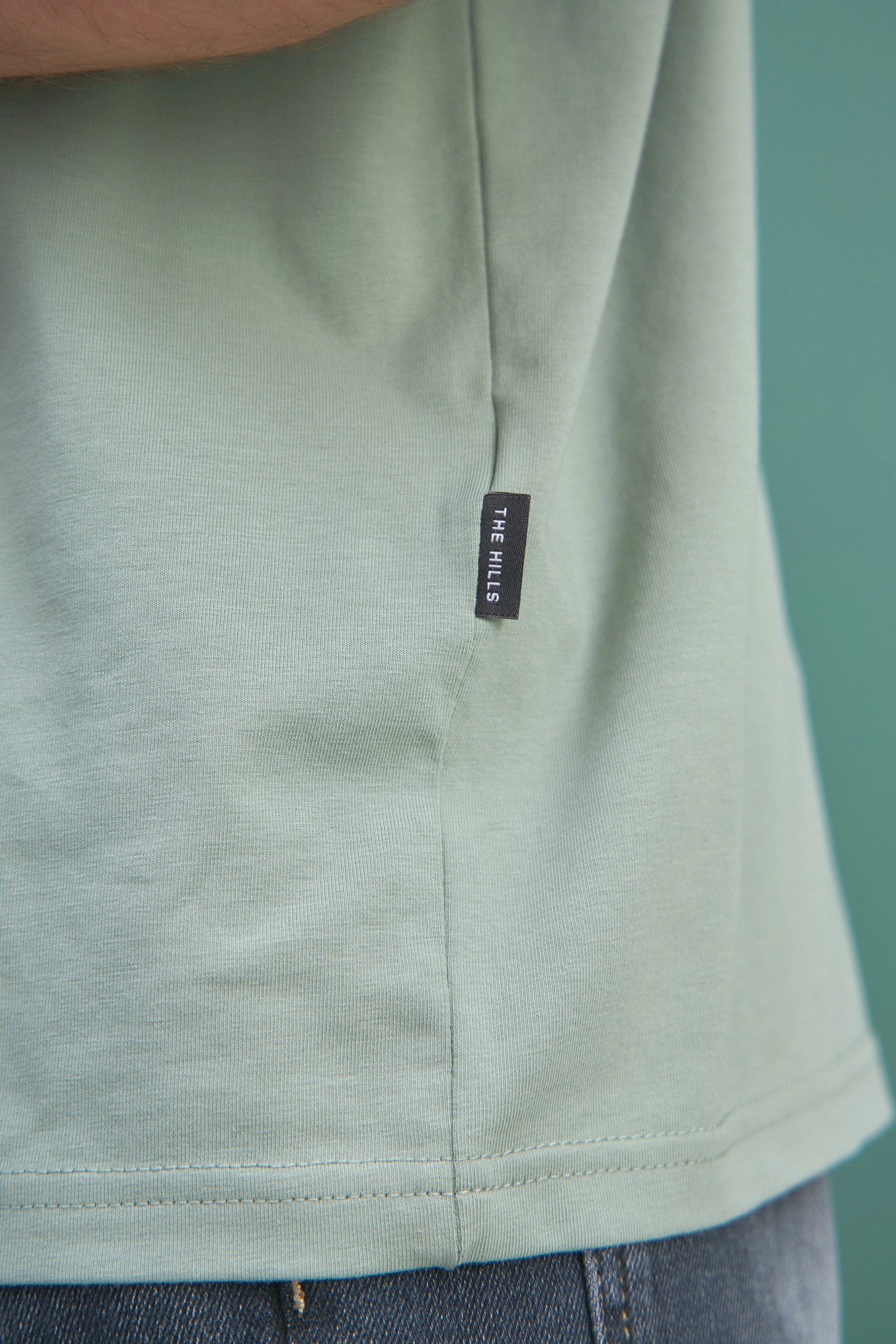 M-232-P-22-0057 Футболка The Hills Зеленый