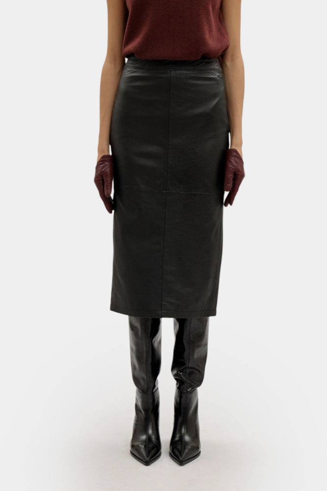 Юбка кожаная Armani Exchange