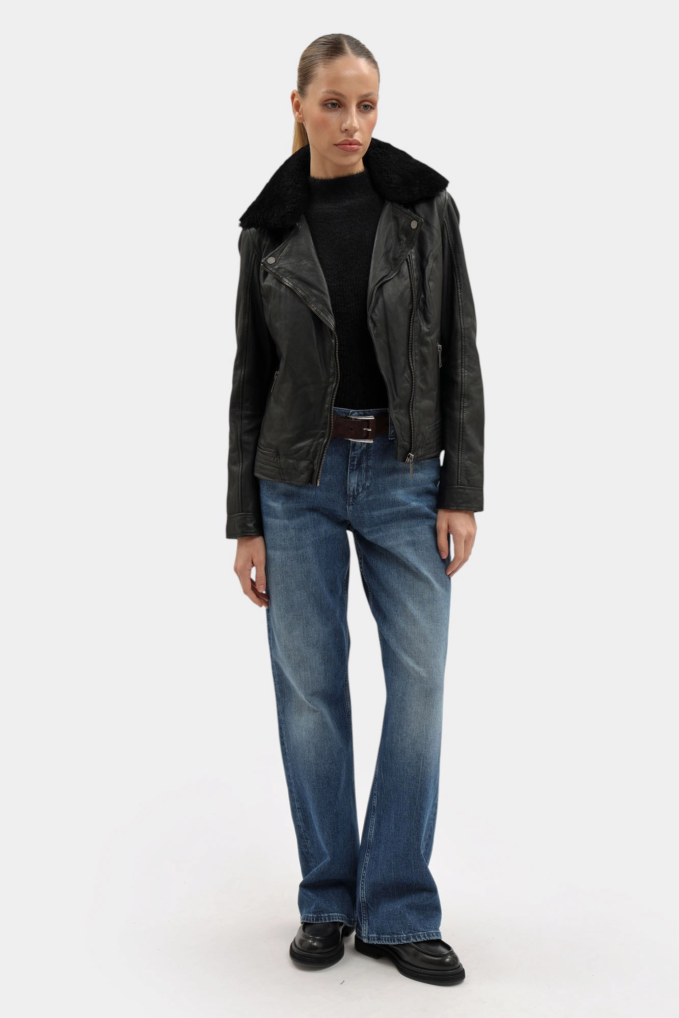 MU-W252-345 куртка кожаная mustang