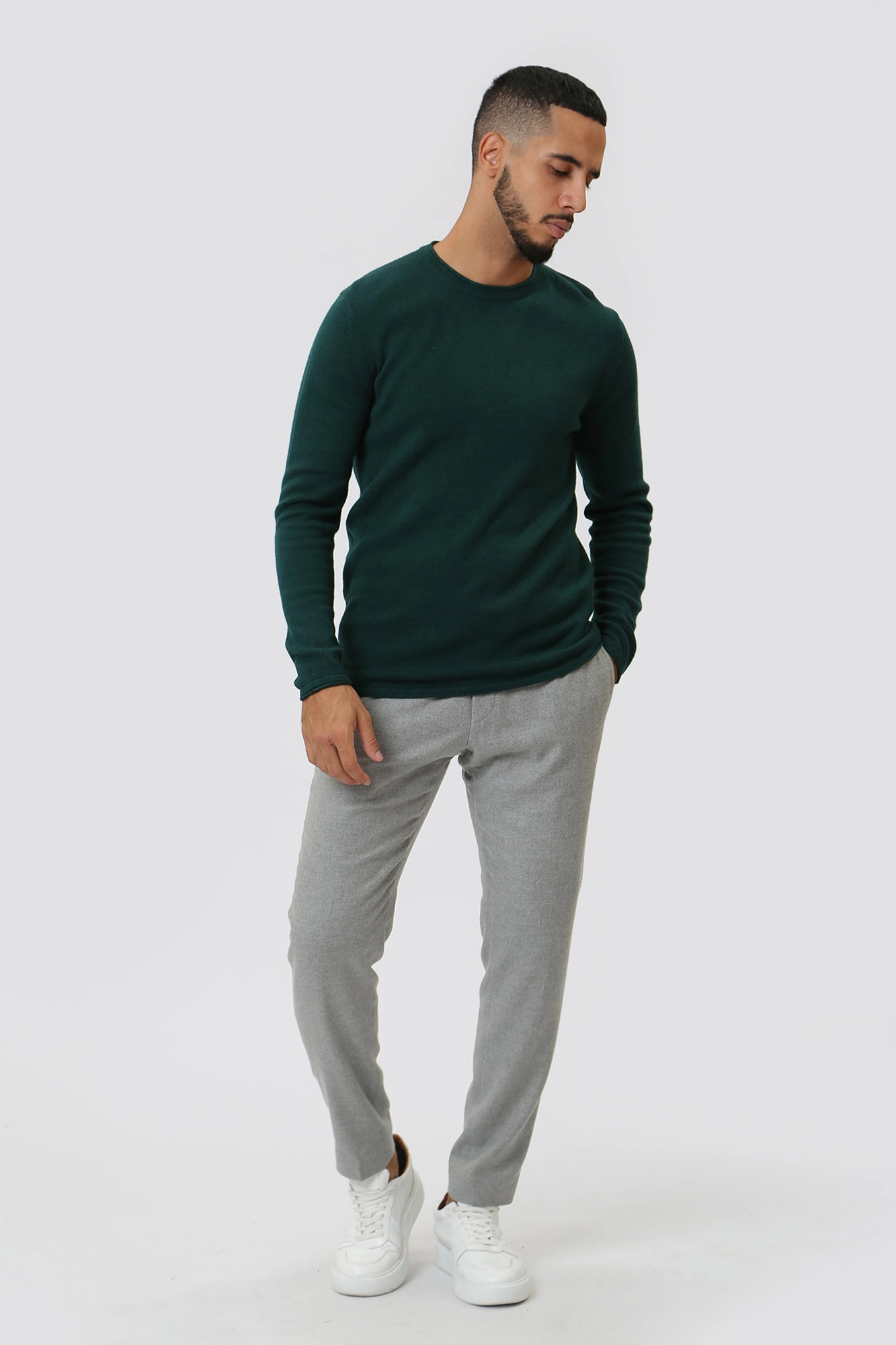 30038265_10012101 Джемпер Strellson Зеленый