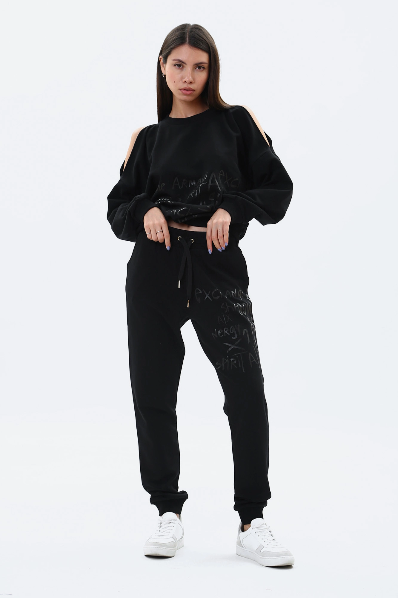 6LYP96_YJCCZ брюки спортивные джоггеры armani exchange 