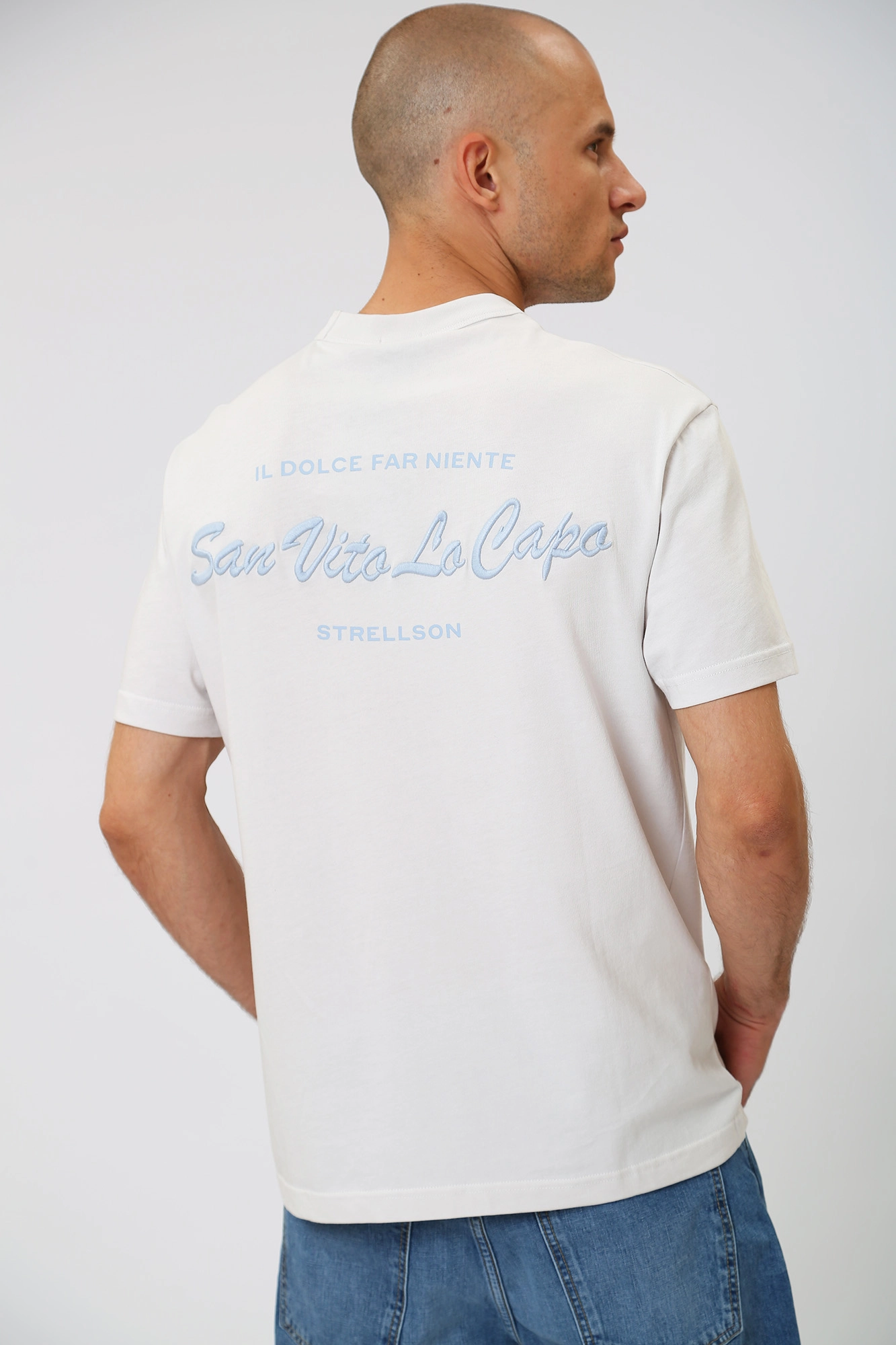 30038023_10013790 Футболка Strellson Бежевый