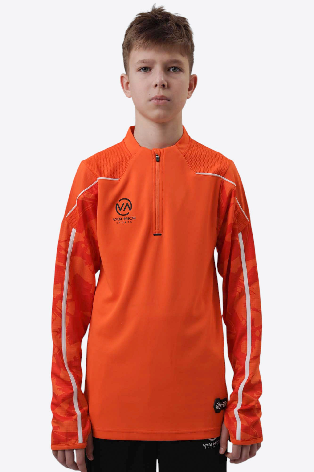 INDJ4904 Джемпер тренировочный Van Mich Sports Оранжевый