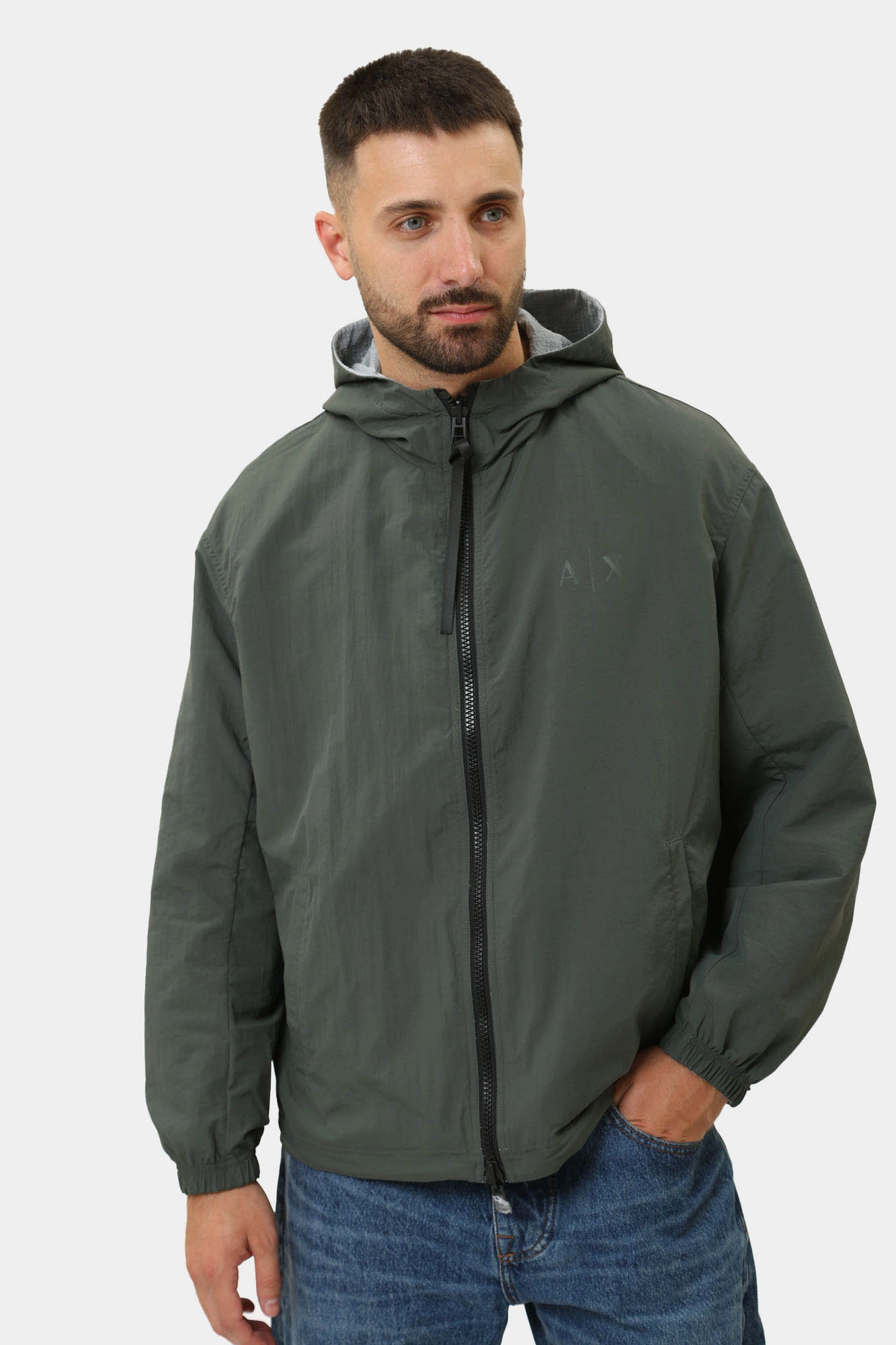 3DZB23_ZN4FZ Куртка Armani Exchange Серый