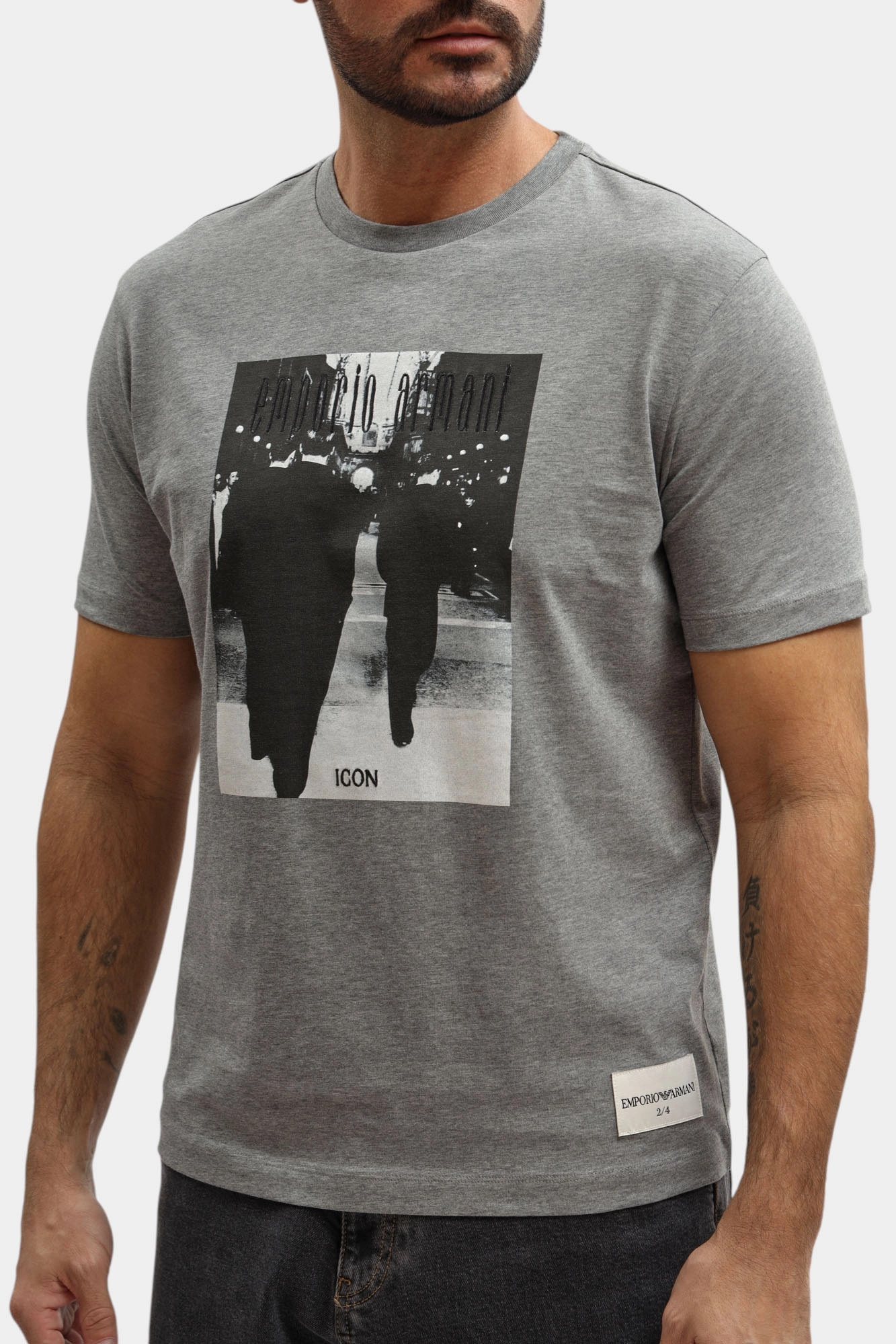 EM004751_AF23082 Футболка Emporio Armani Серый