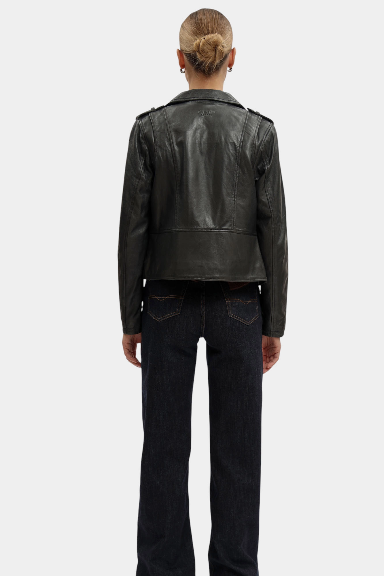 PL4024363 куртка кожаная pepe jeans 