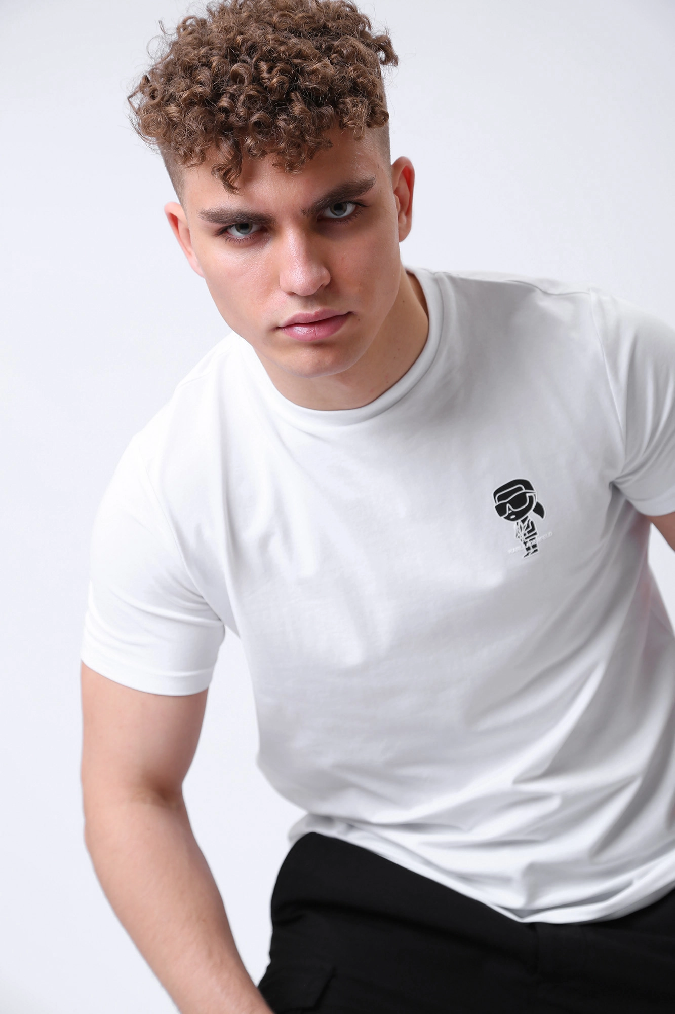 531221_755090 Футболка Karl Lagerfeld Белый