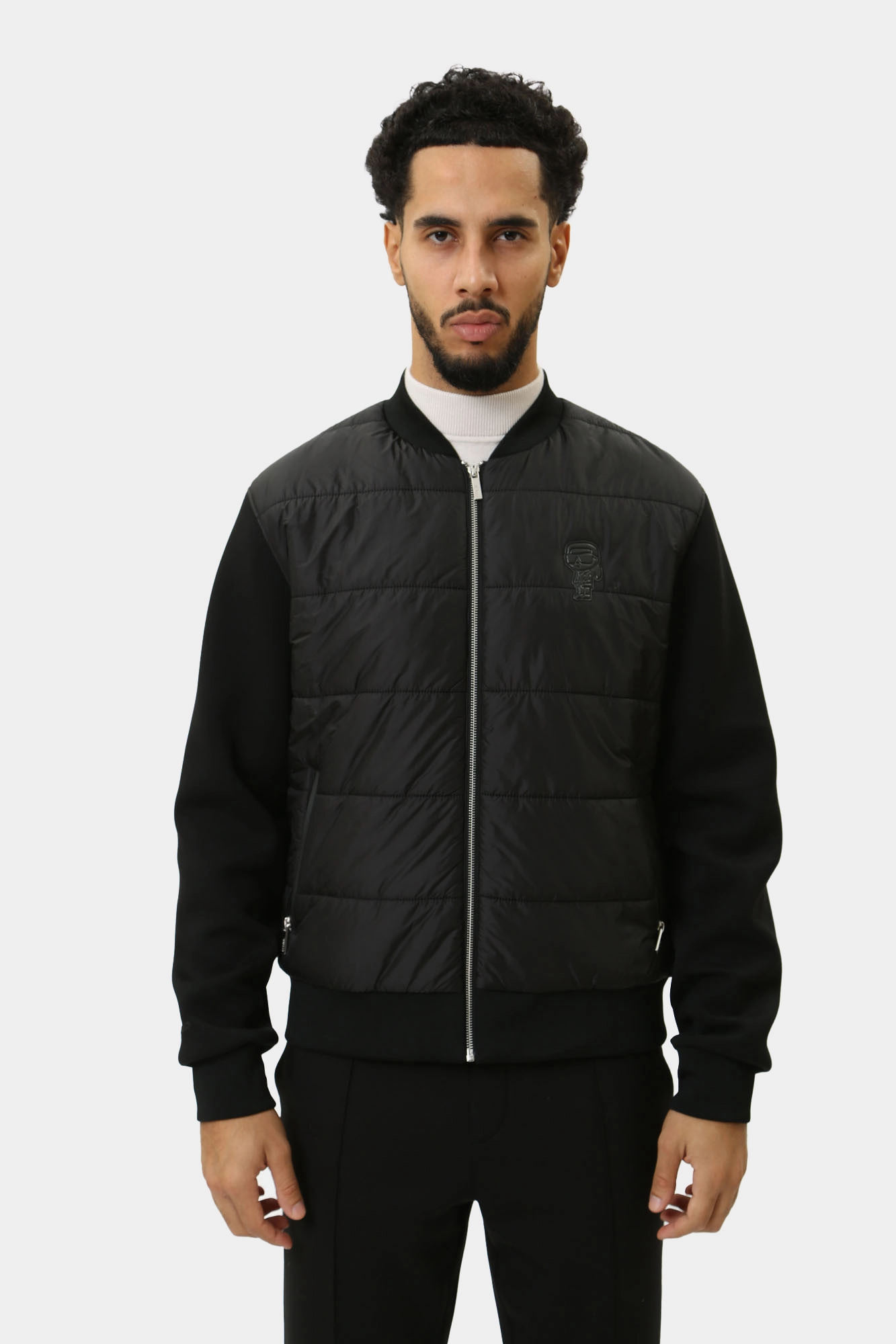 544561_505062 Бомбер Karl Lagerfeld Черный