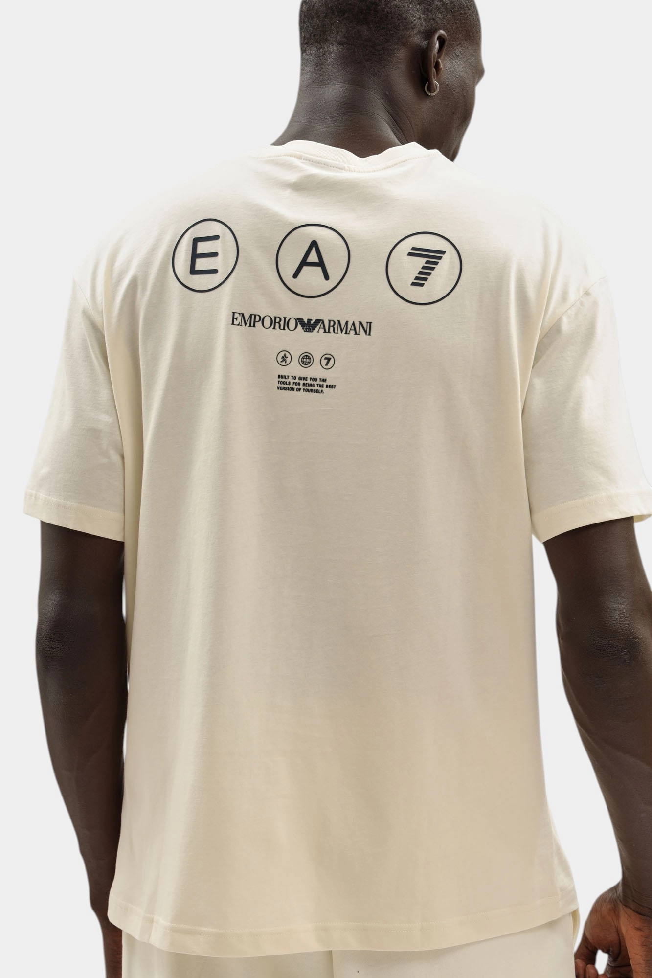 7M000976_AF17789 Футболка EA7 Бежевый