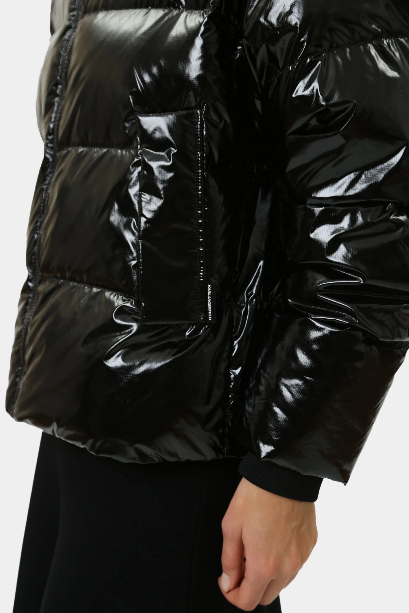 245W1503 куртка пуховая karl lagerfeld 