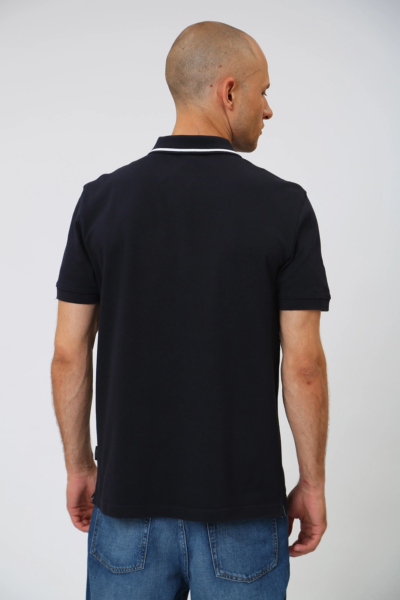 30037553_10015974 Поло Strellson Синий