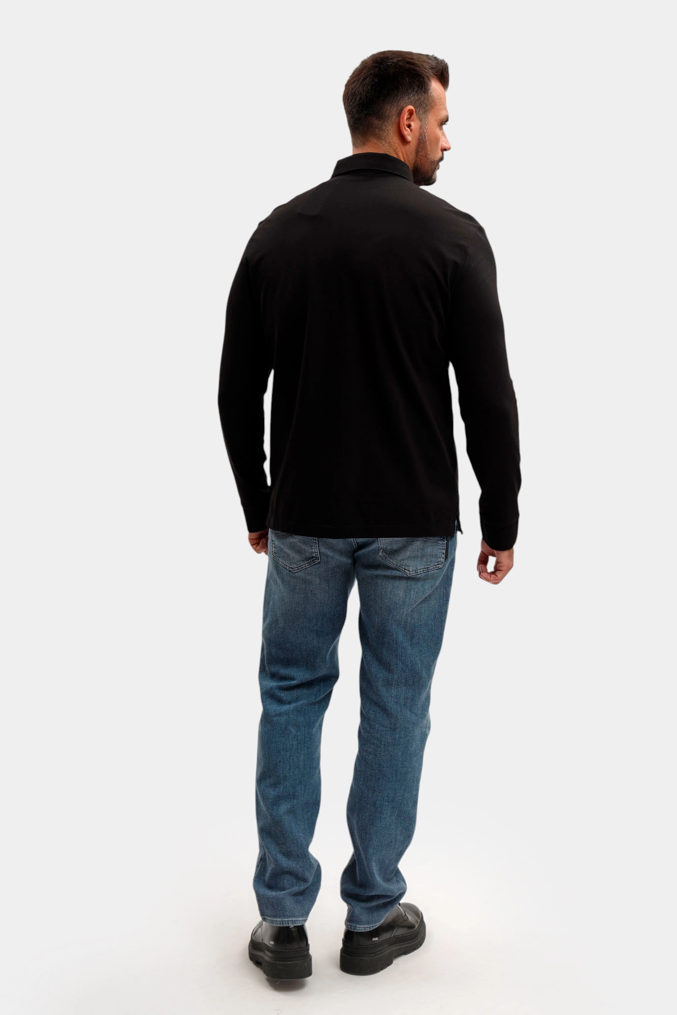 XM001288_AF17321 Поло Armani Exchange Черный