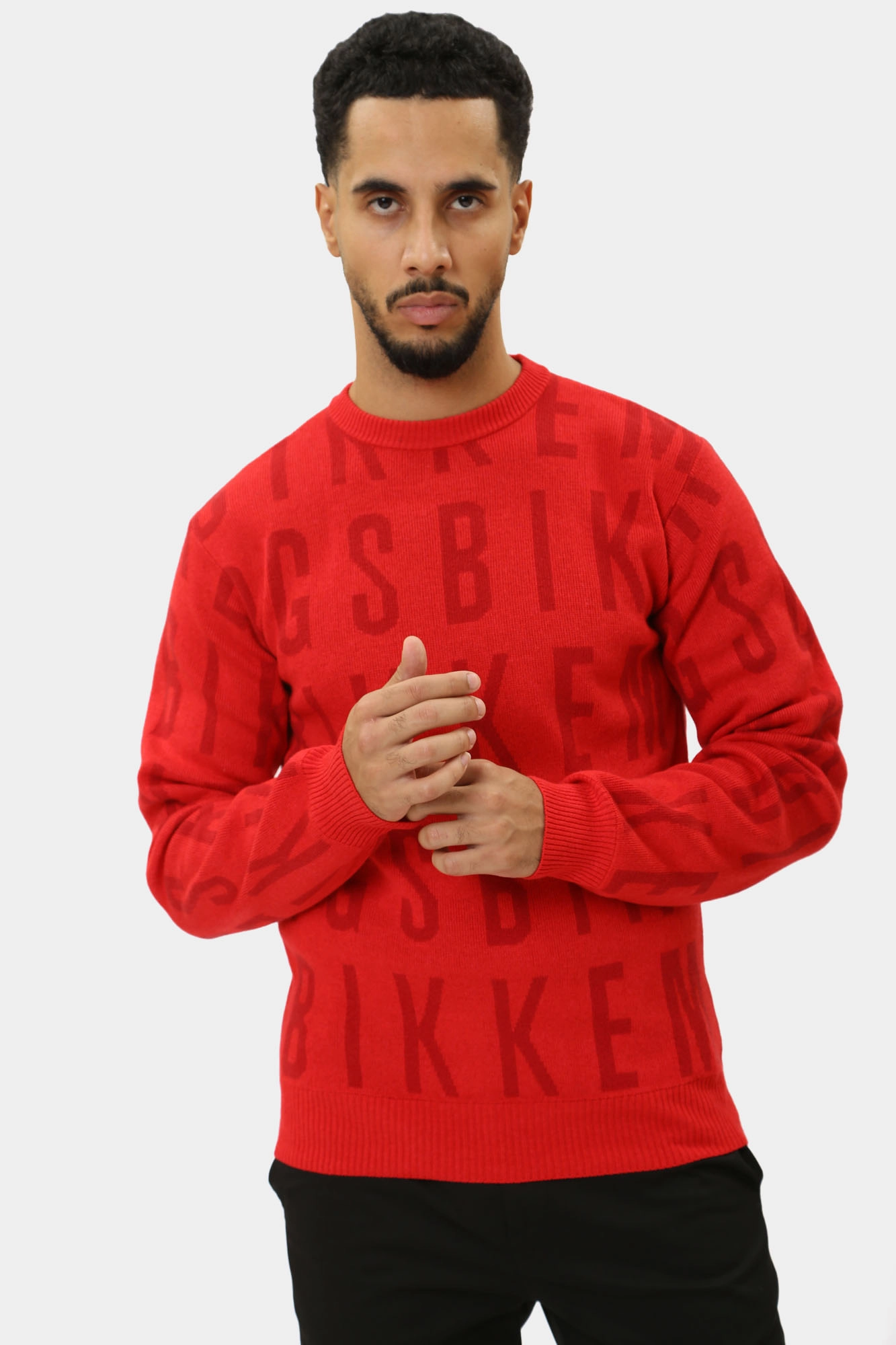 PBMM0377 Джемпер Bikkembergs Красный