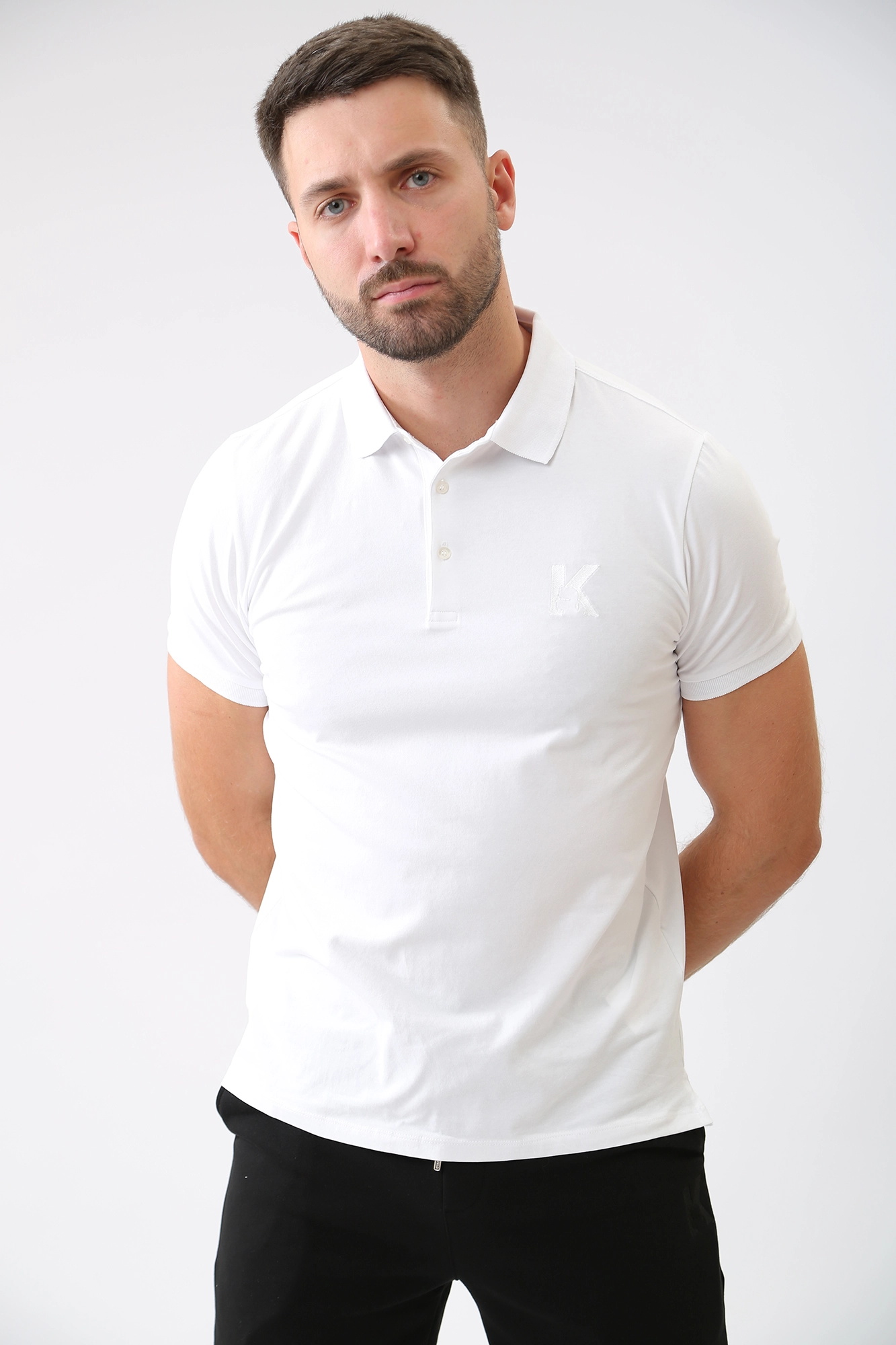 500221_745890 Поло Karl Lagerfeld Белый