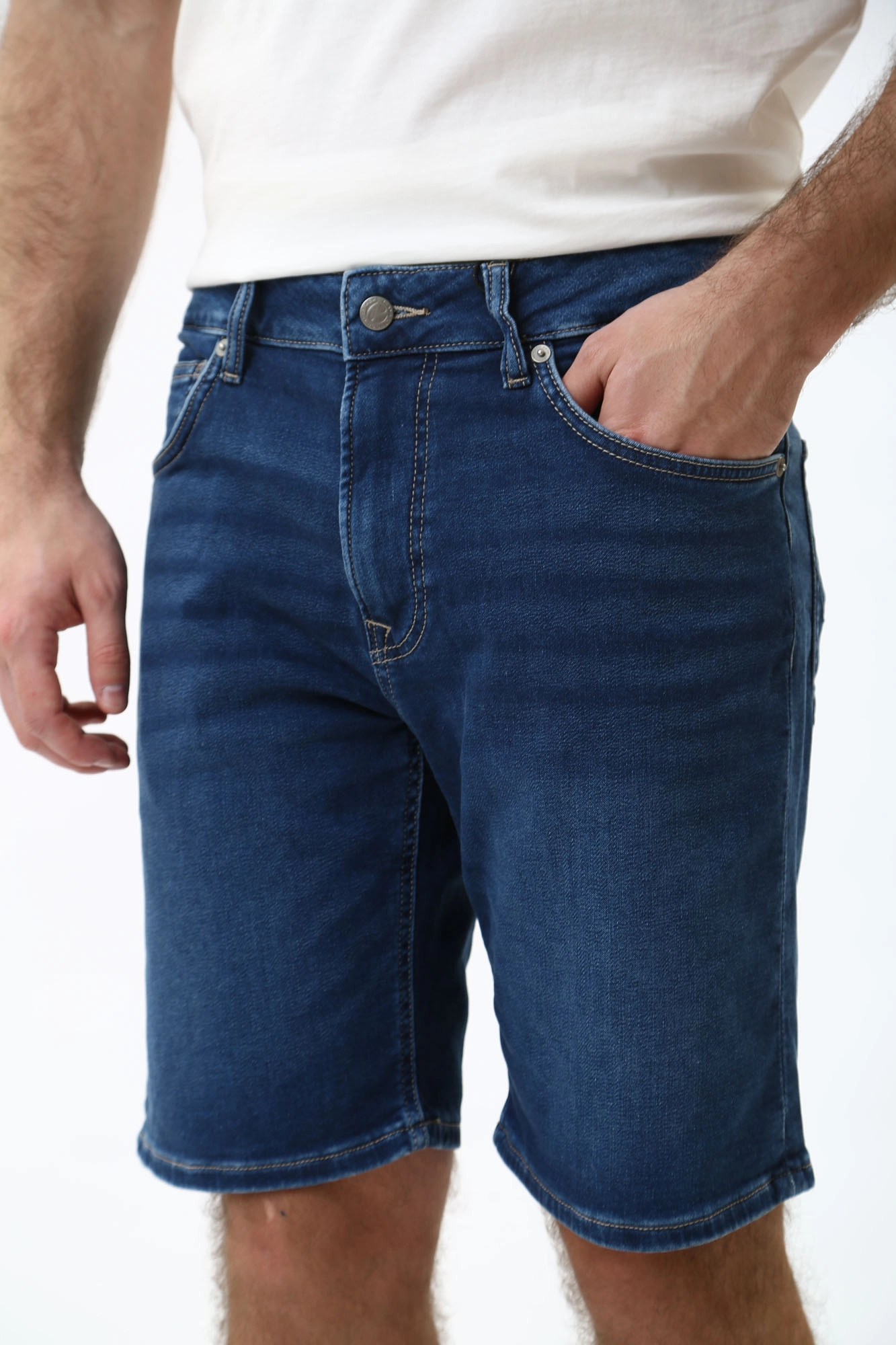 PM801085 Шорты джинсовые Pepe Jeans Синий