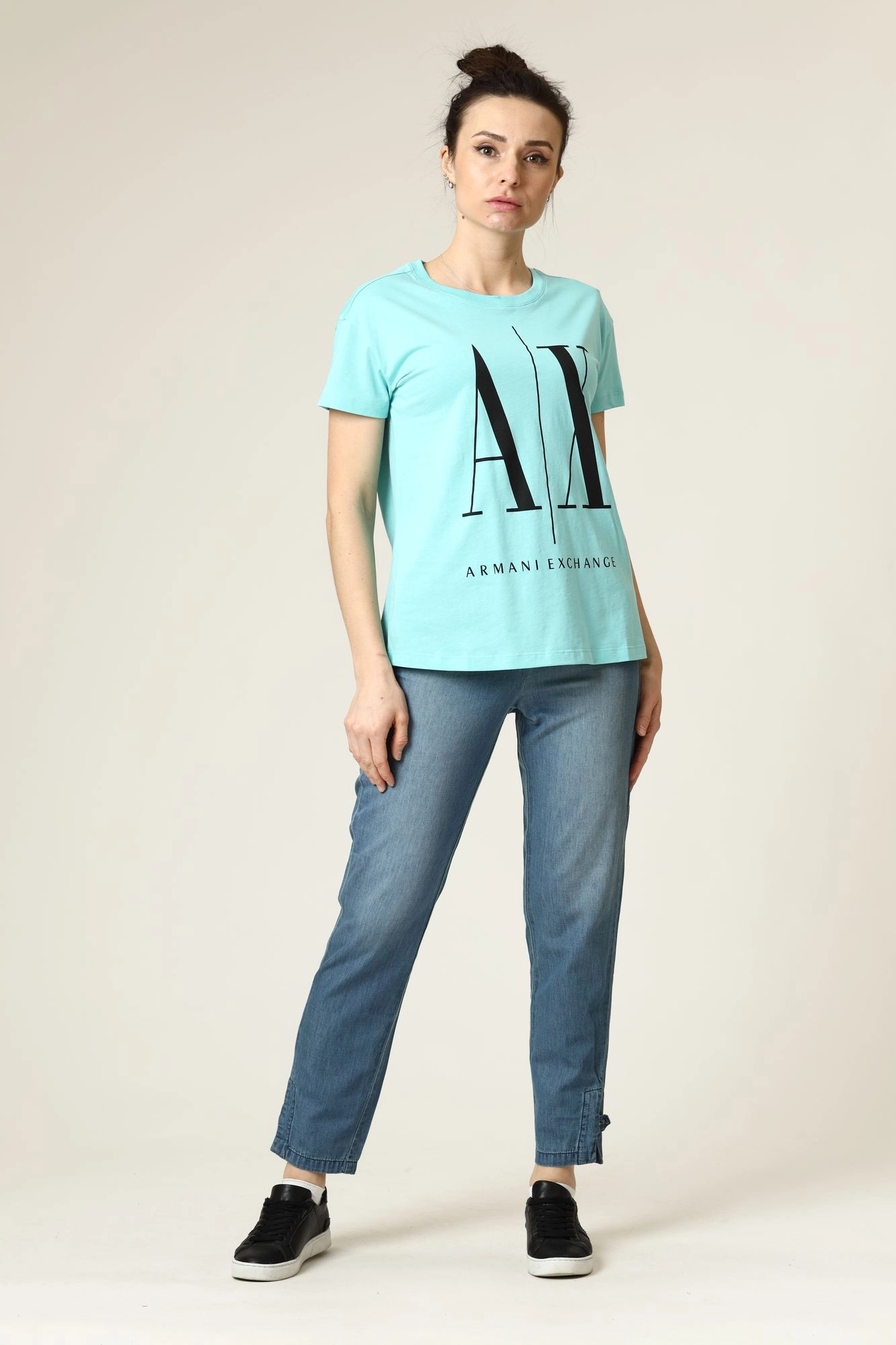 3KYP27_YNVMZ брюки джинсовые armani exchange