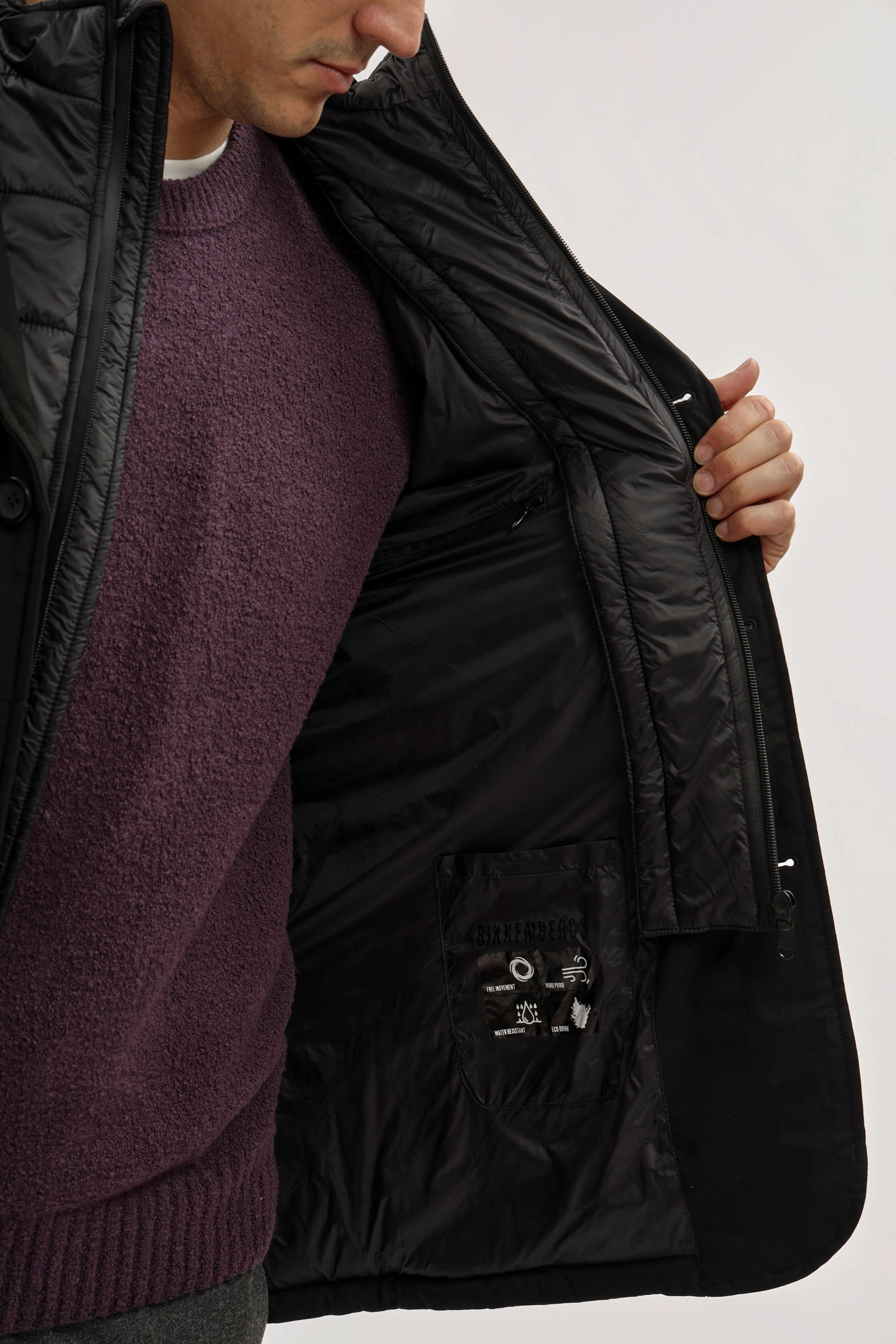 BMG0996 Куртка Bikkembergs Черный