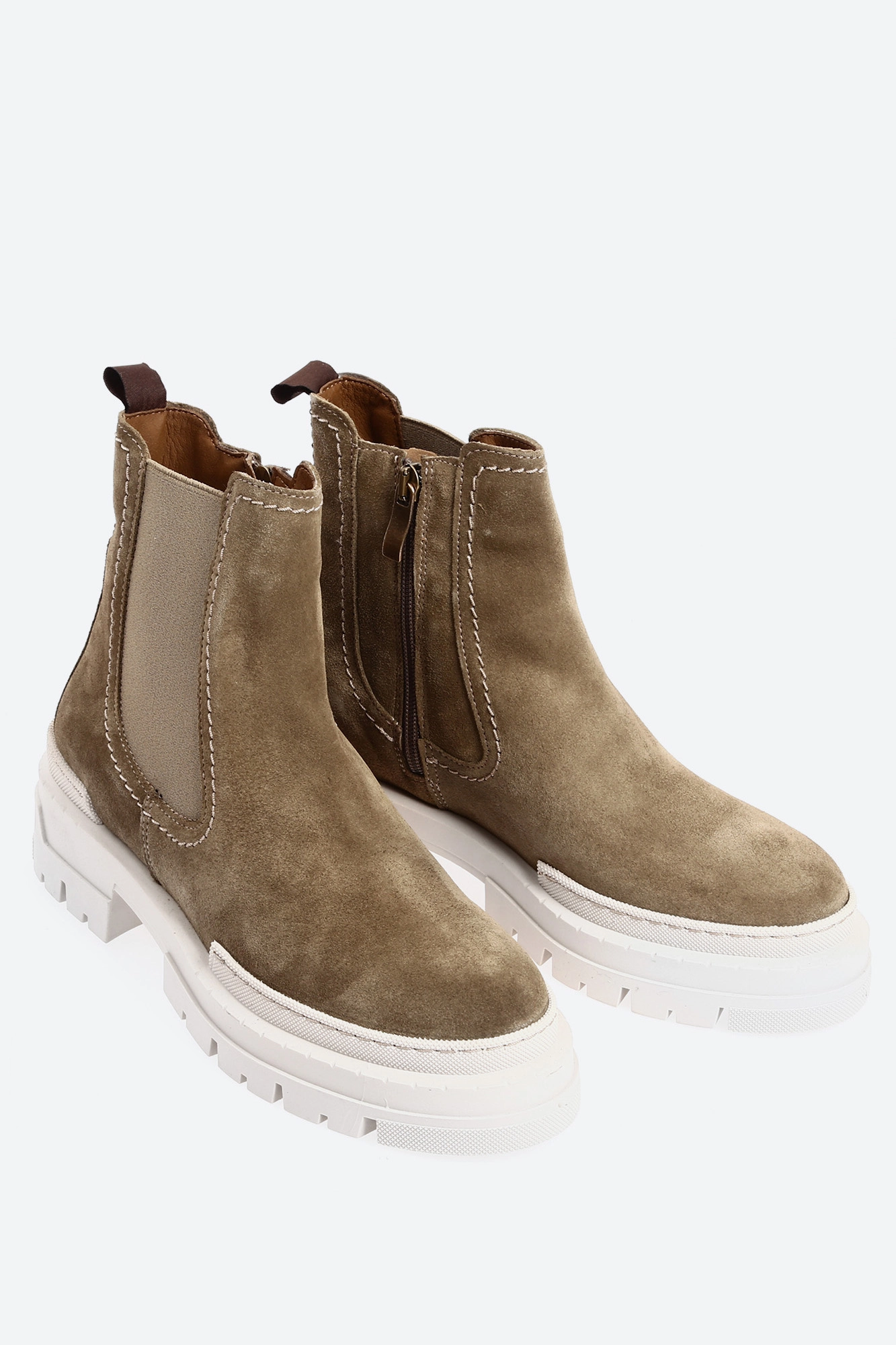 PHS10_SH-0647 Ботинки челси Marc Cony Бежевый