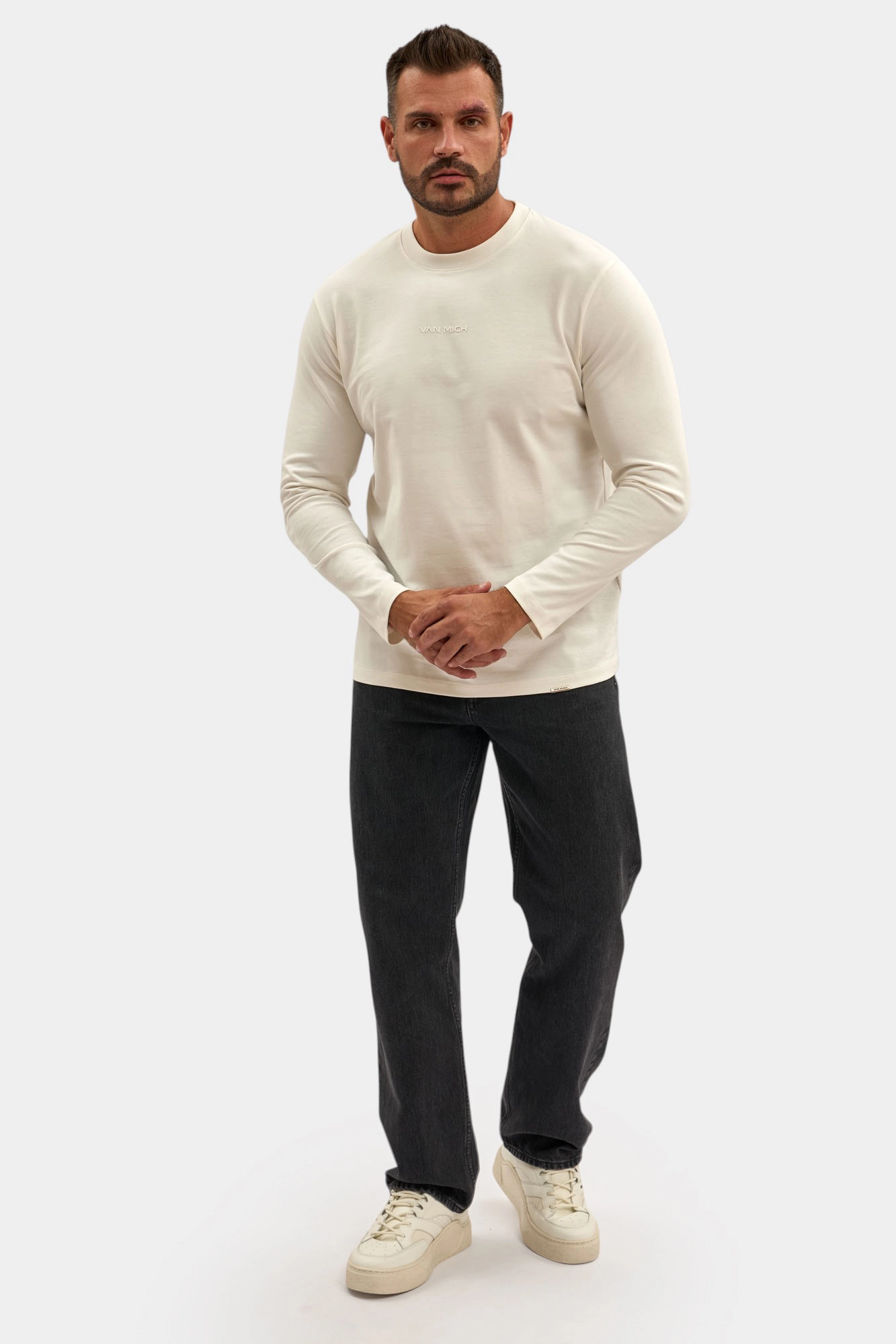 VM-ERK-22-596 Лонгслив Van Mich Белый