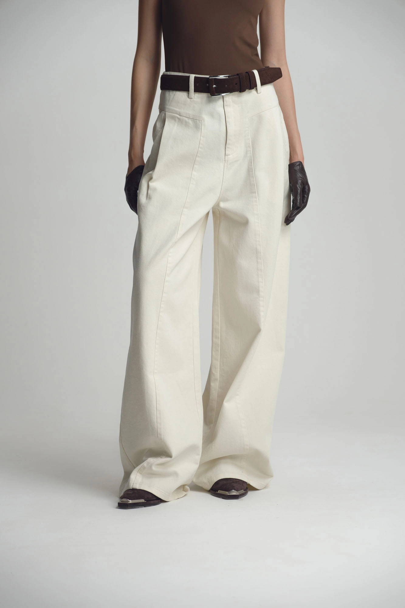 W-250-VA-AN7058 брюки широкие the hills 