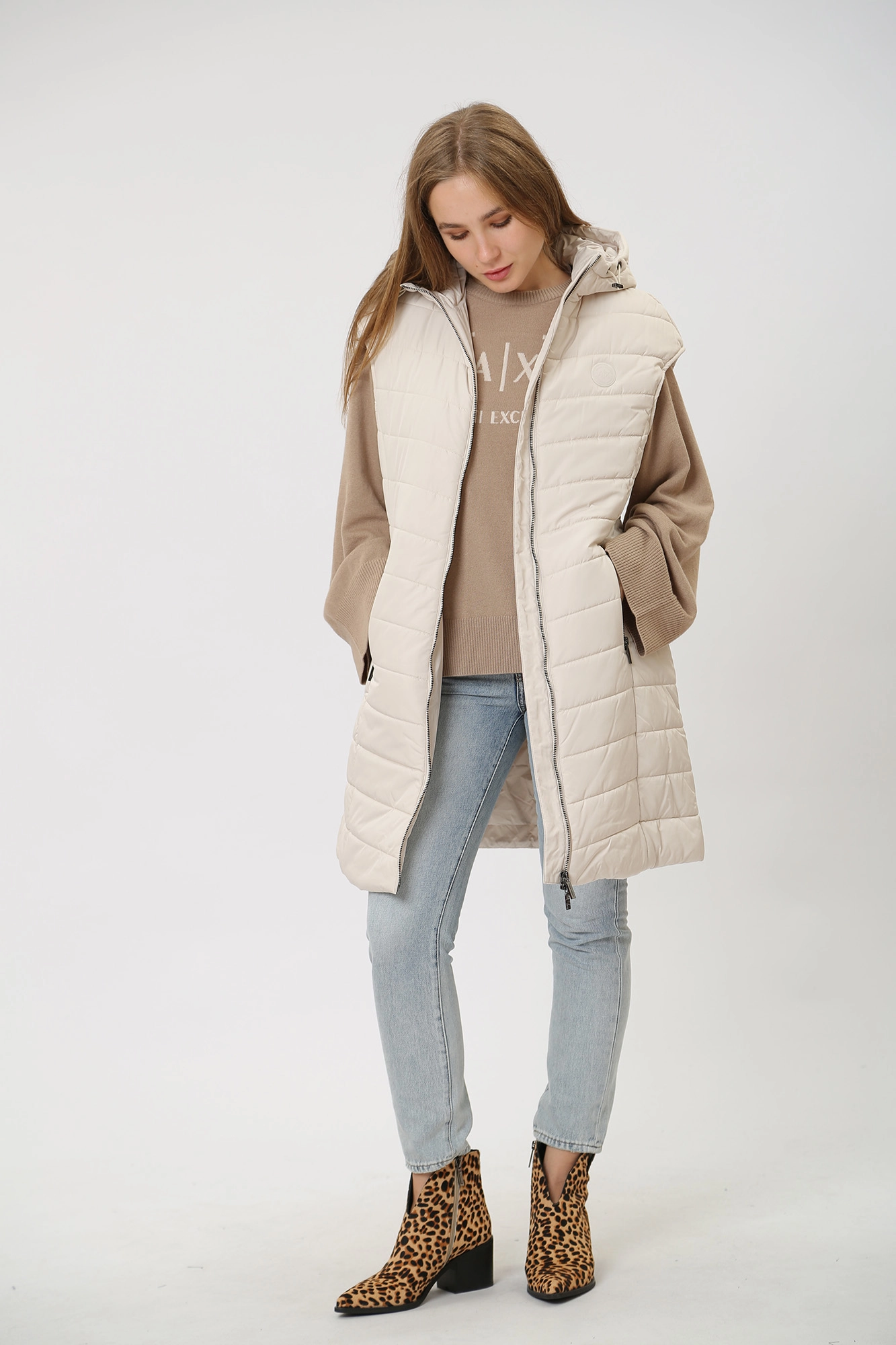 8NYQ22_YNMAZ жилет пуховый armani exchange 