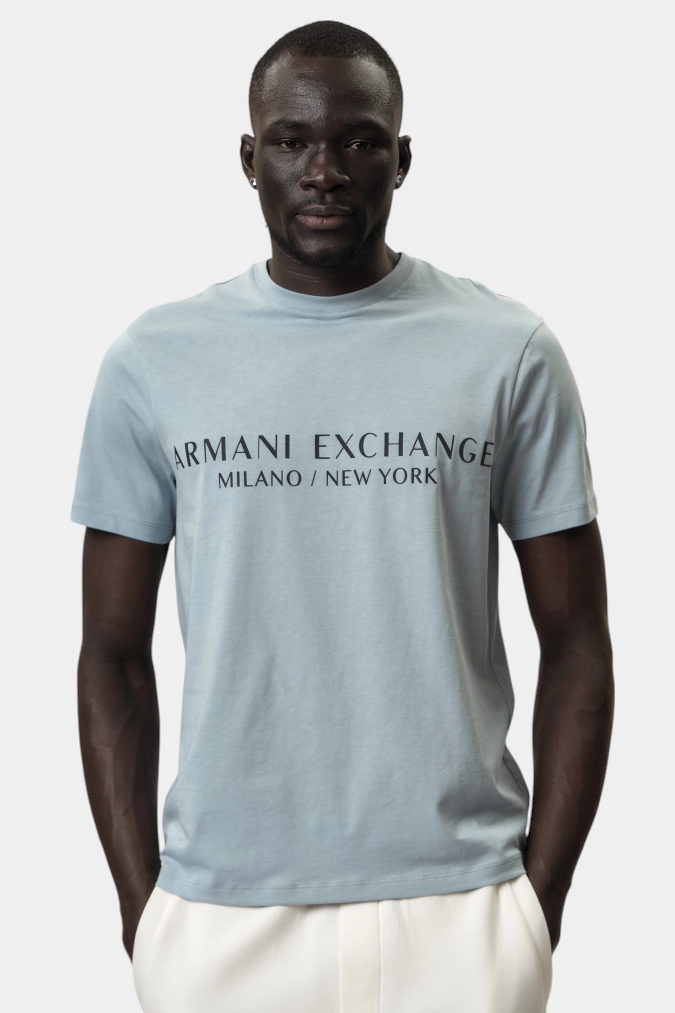 8NZT72_Z8H4Z Футболка Armani Exchange Голубой