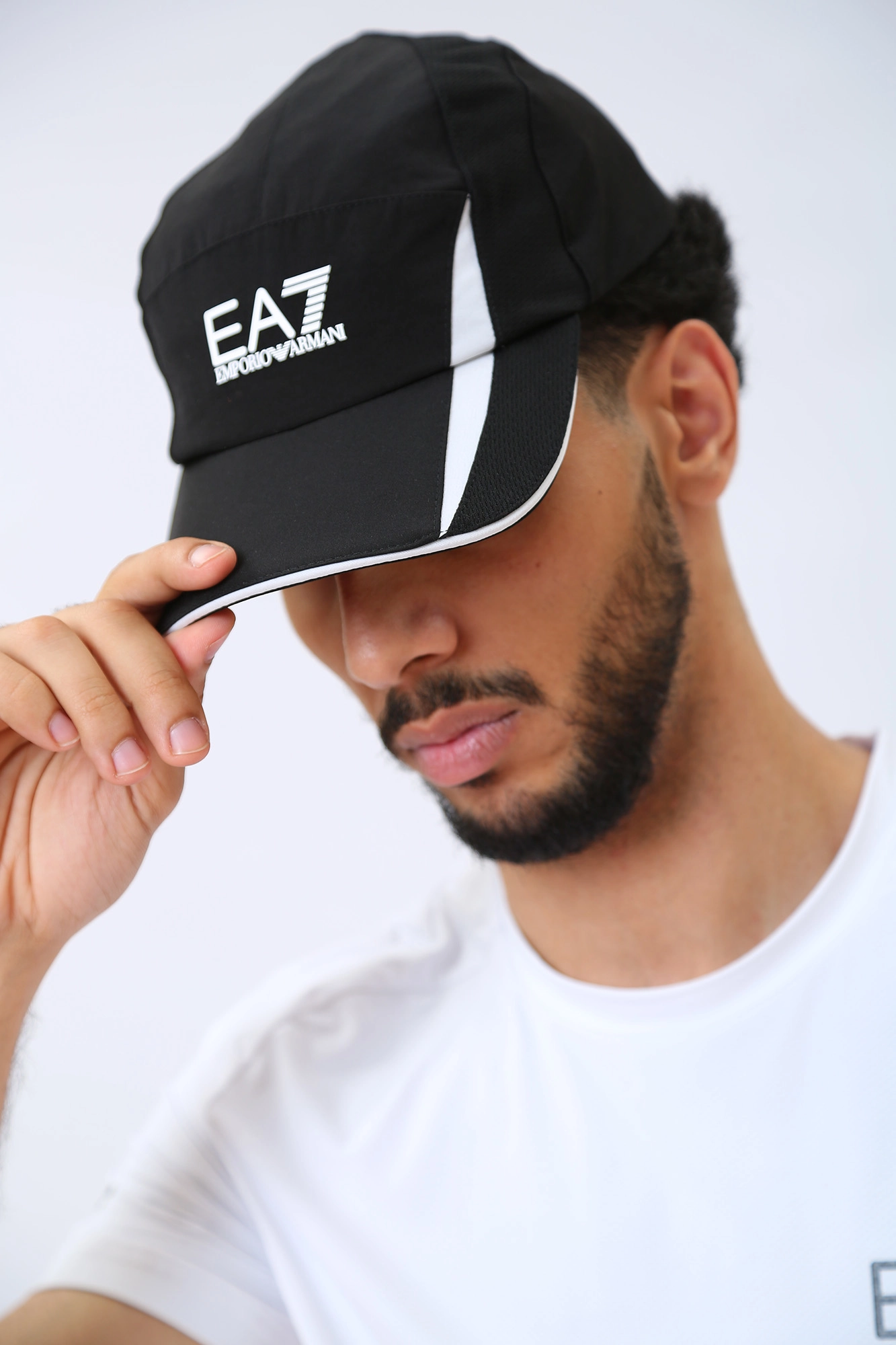 245096_CC999 Кепка EA7 Черный