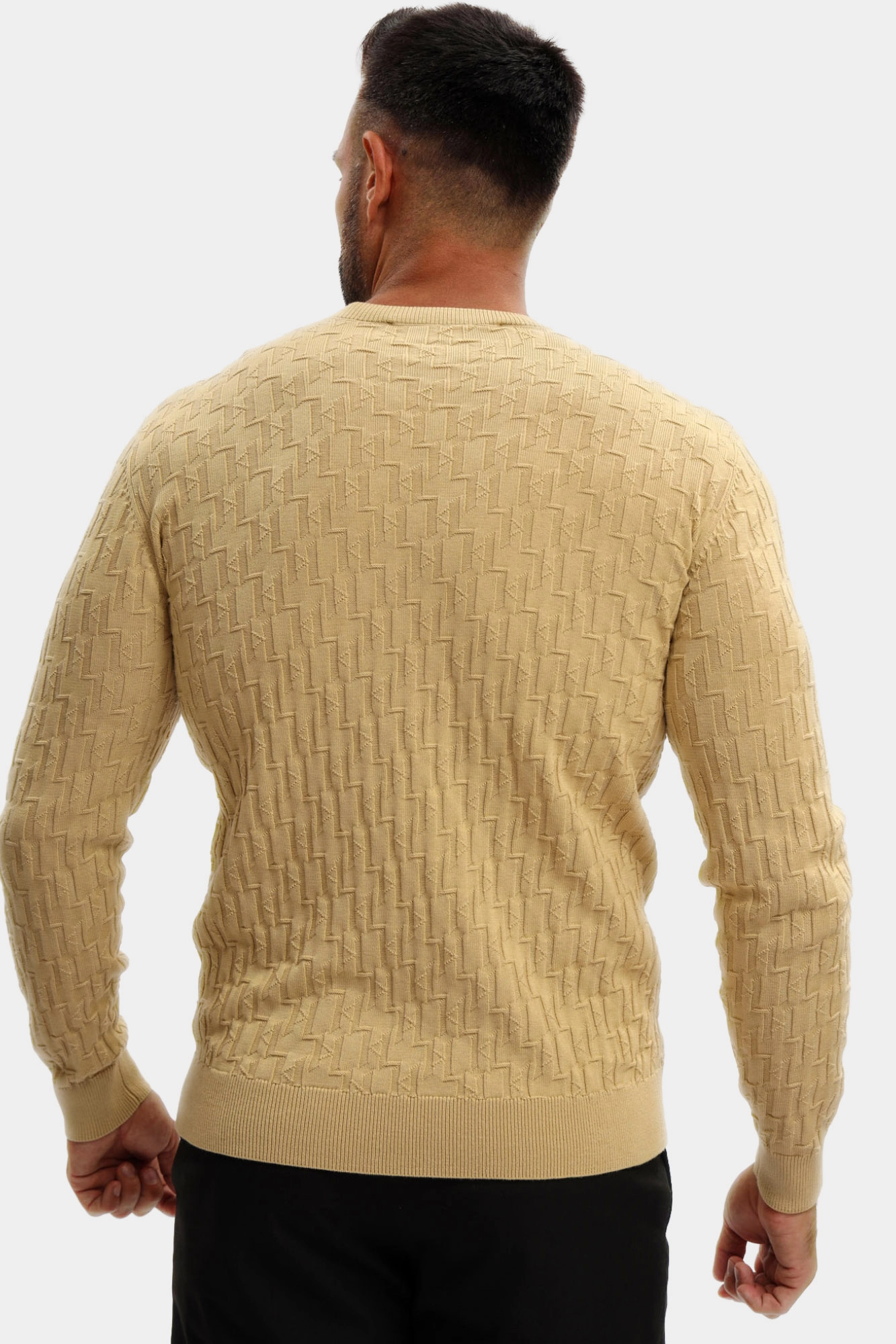 553306_655035 Джемпер Karl Lagerfeld Бежевый