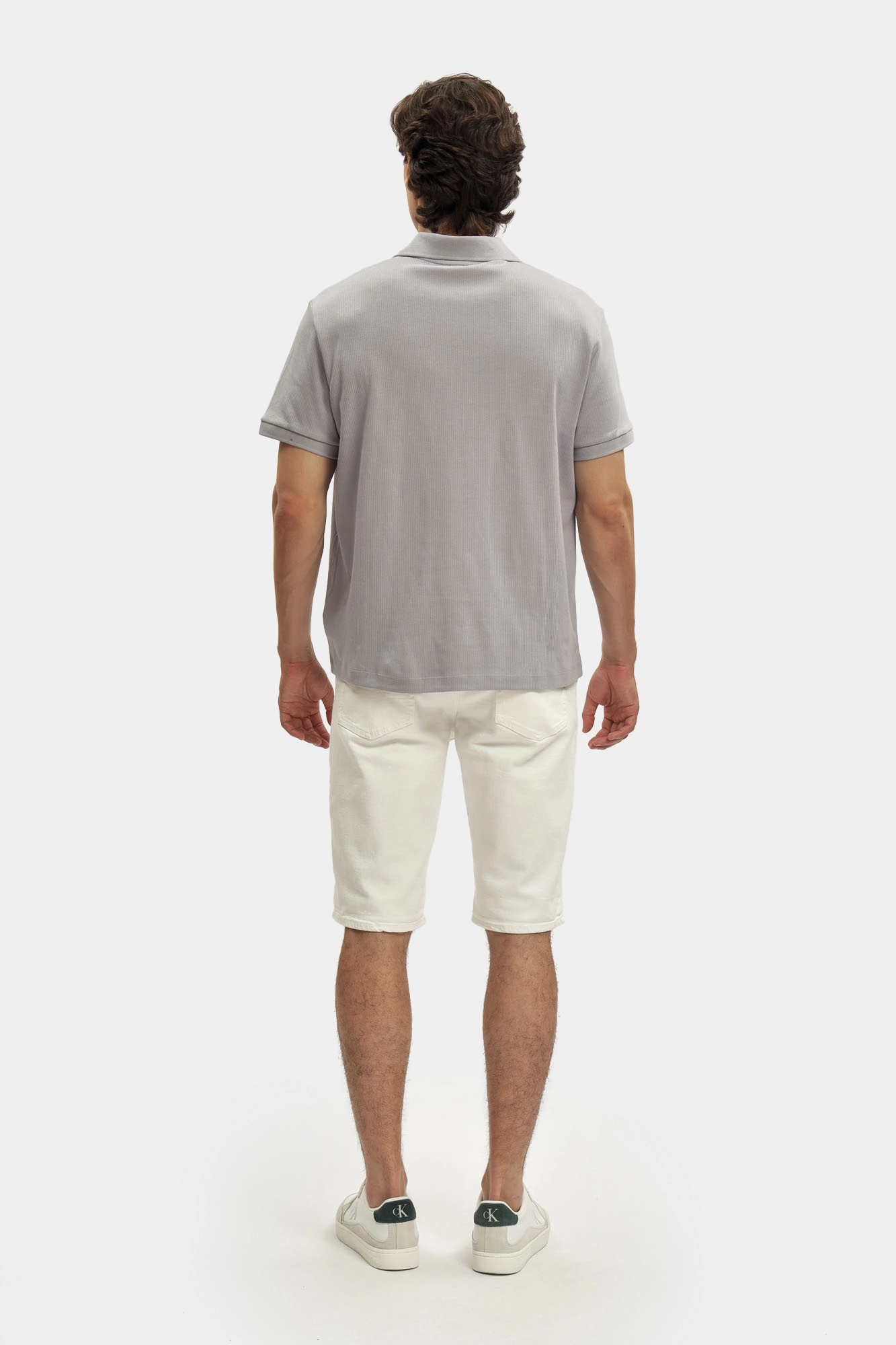 J30J327536 Шорты джинсовые Calvin Klein Jeans Белый