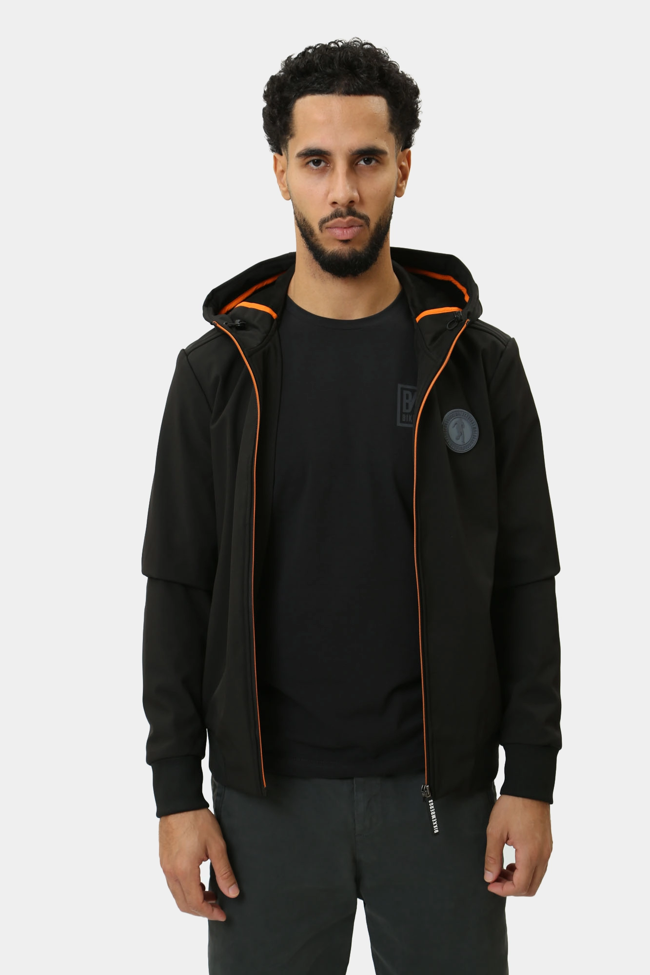 PBMG0432 Ветровка Bikkembergs Черный