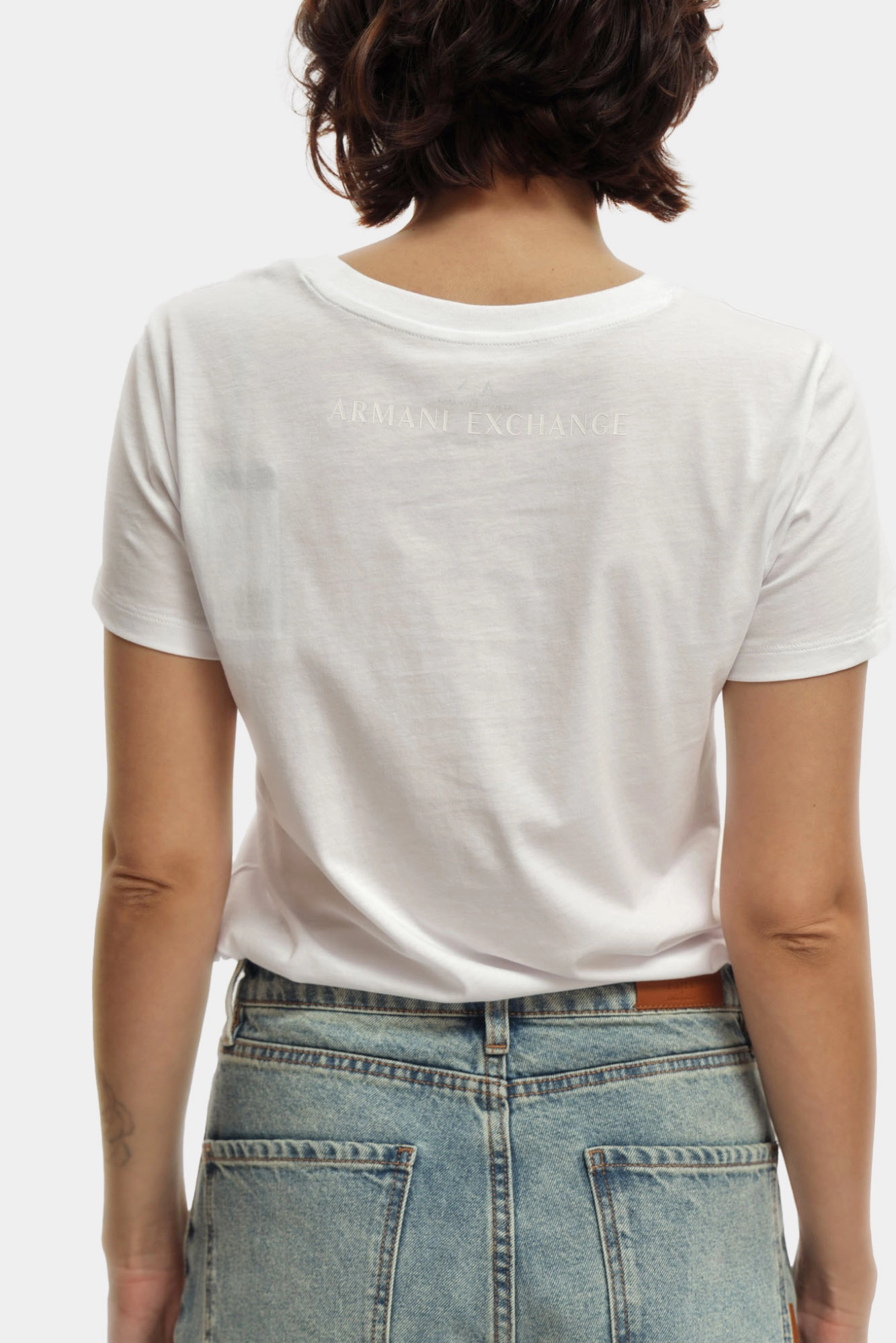 XW000547_AF10359 футболка armani exchange 