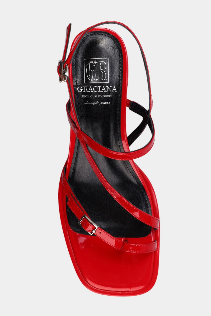 GR421-16 Босоножки Graciana Красный