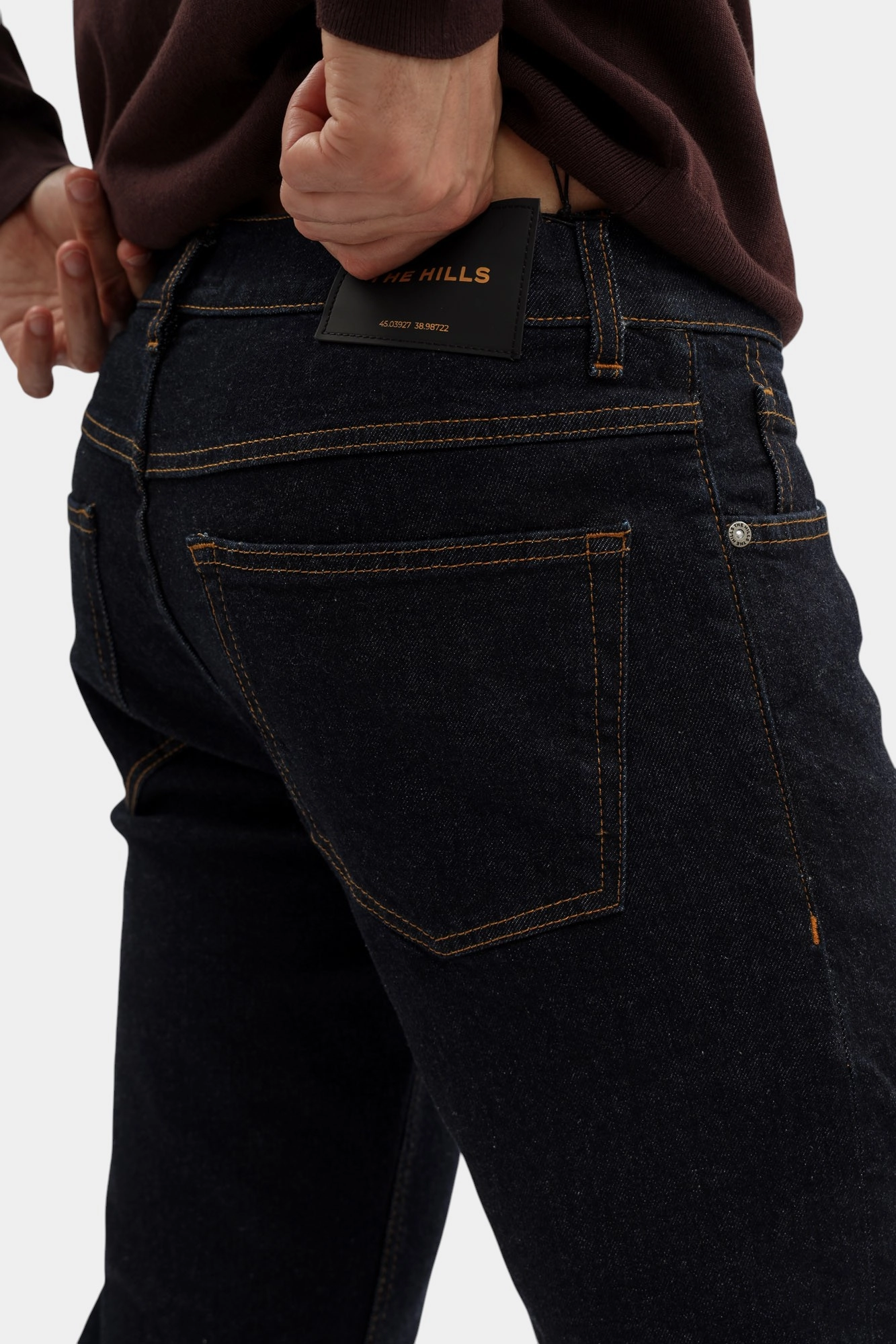 M-242-TO-56-4875 Джинсы The Hills Синий