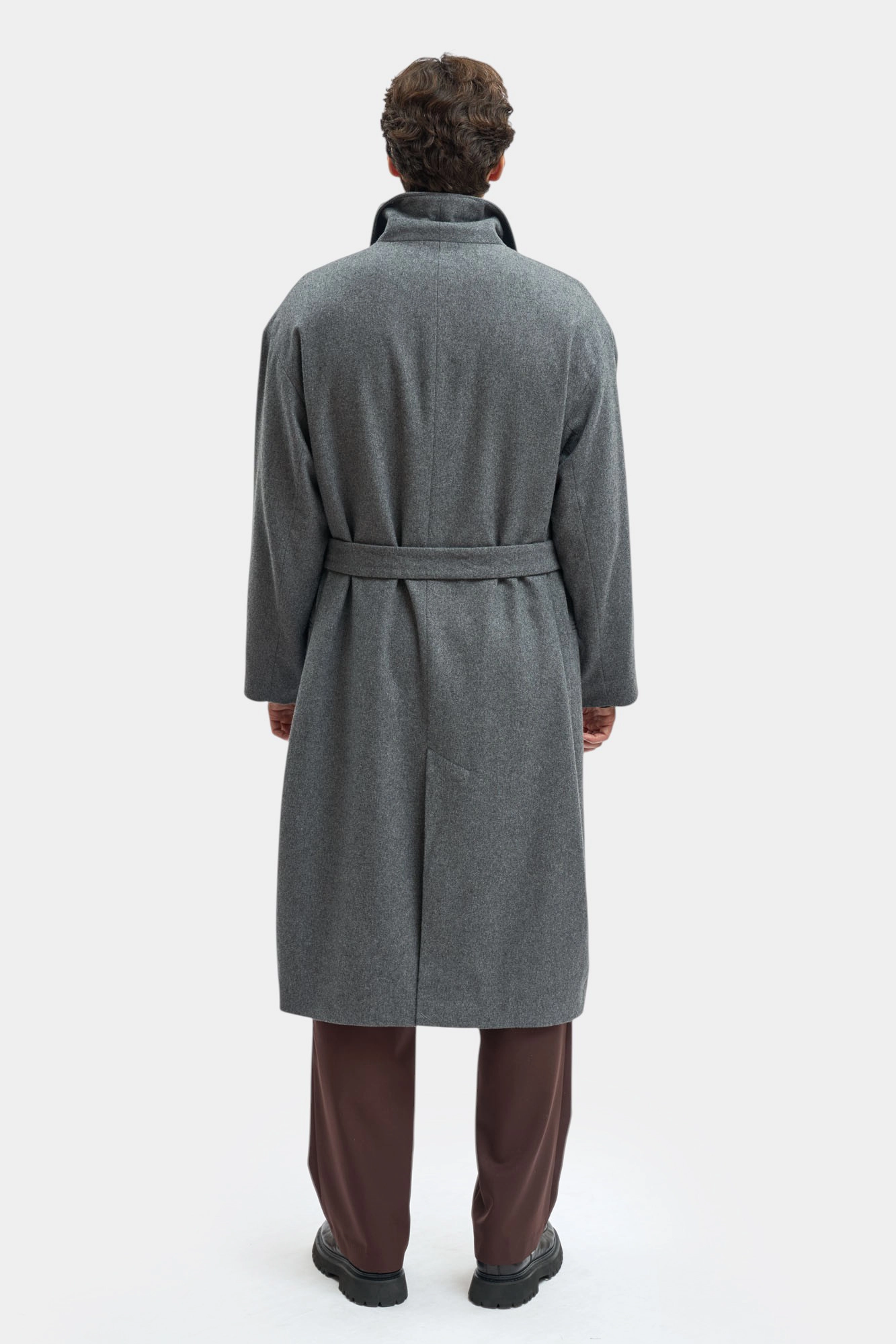 M-252-TH-56-2407 Пальто The Hills Серый