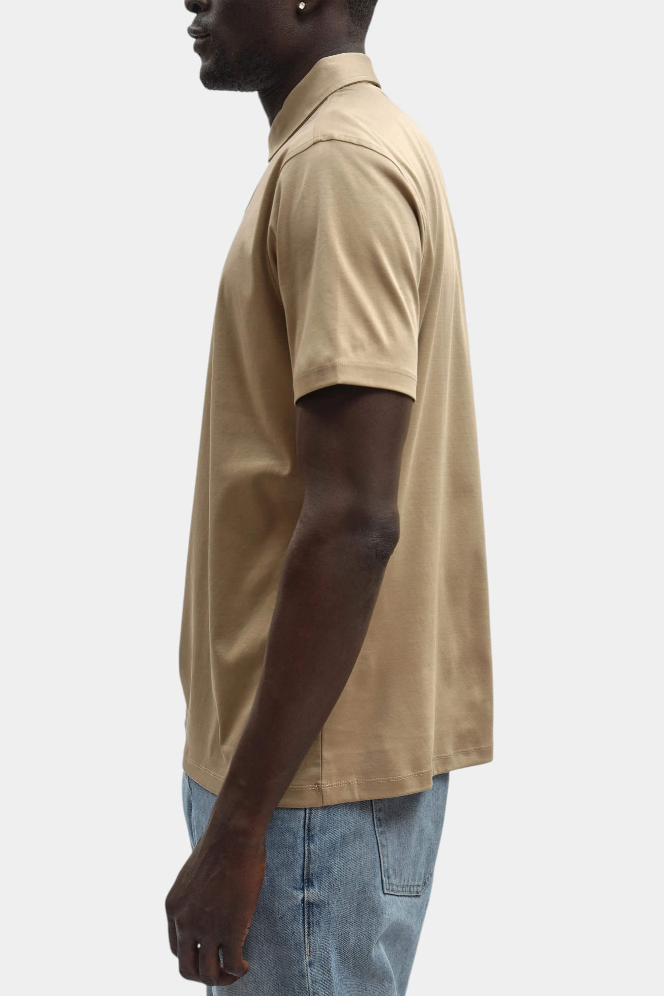 Поло Strellson Бежевый