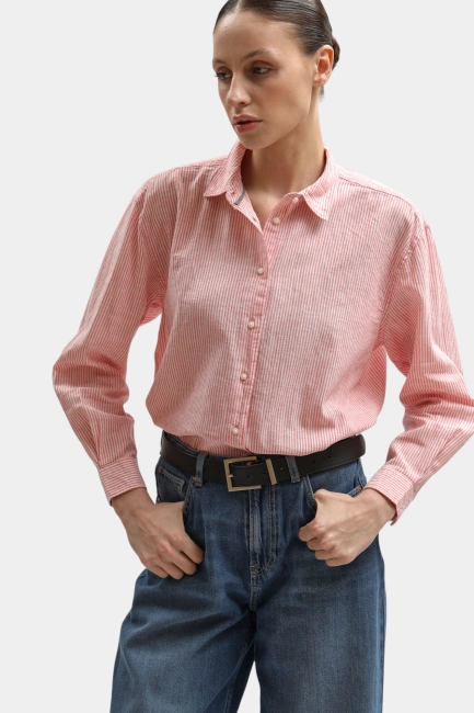 Рубашка Pepe Jeans Розовый