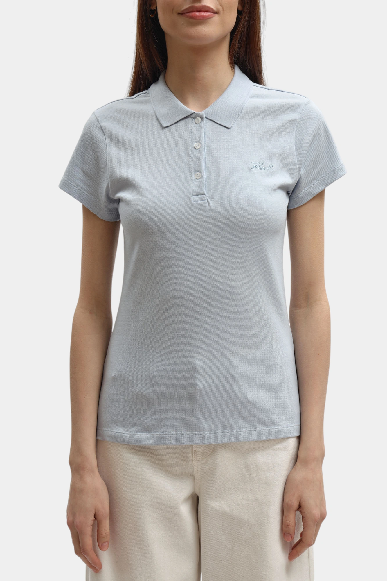 Поло Karl Lagerfeld Синий