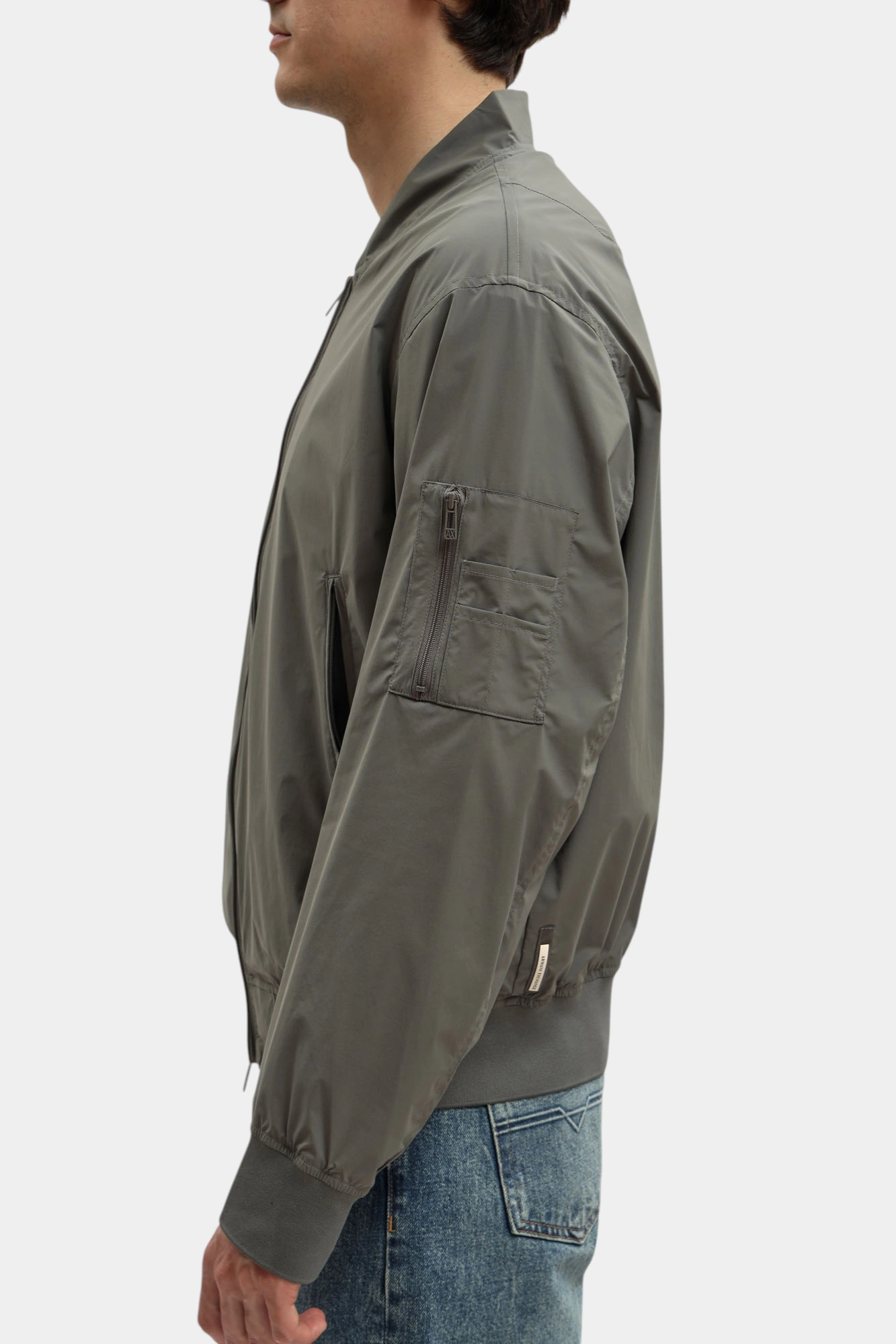 Бомбер Armani Exchange Серый