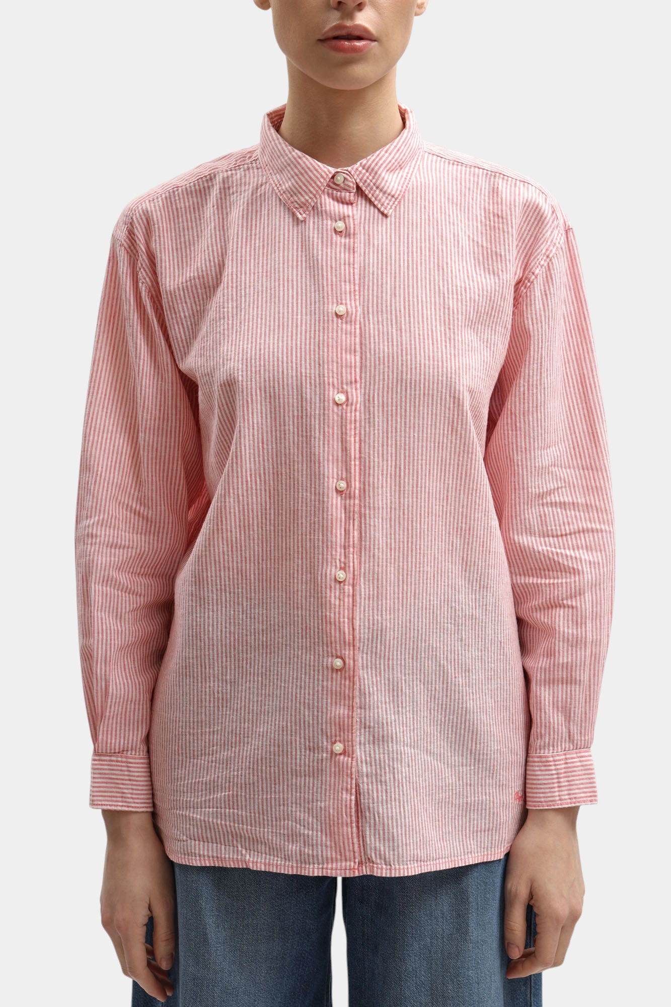 Рубашка Pepe Jeans Розовый