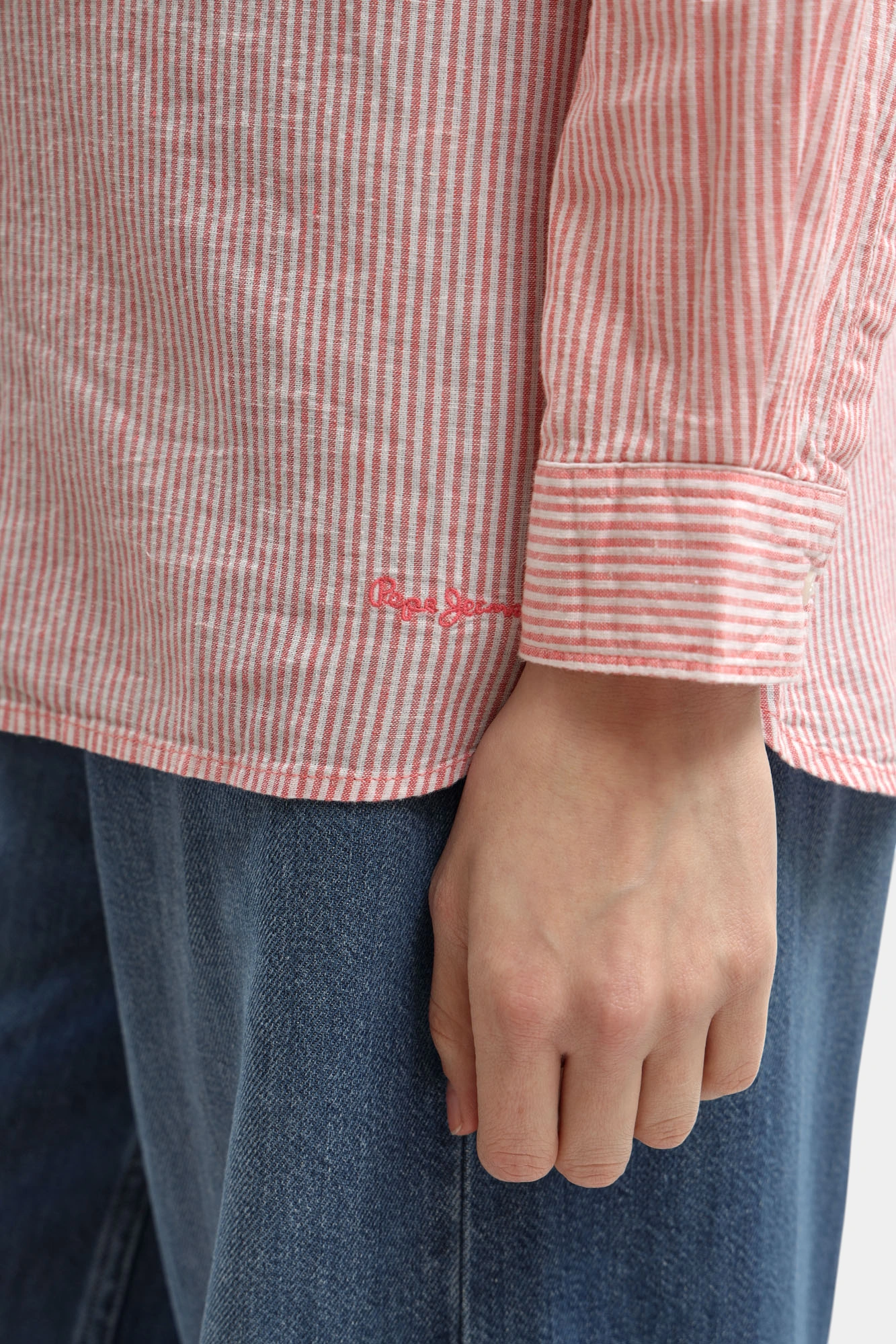 Рубашка Pepe Jeans Розовый