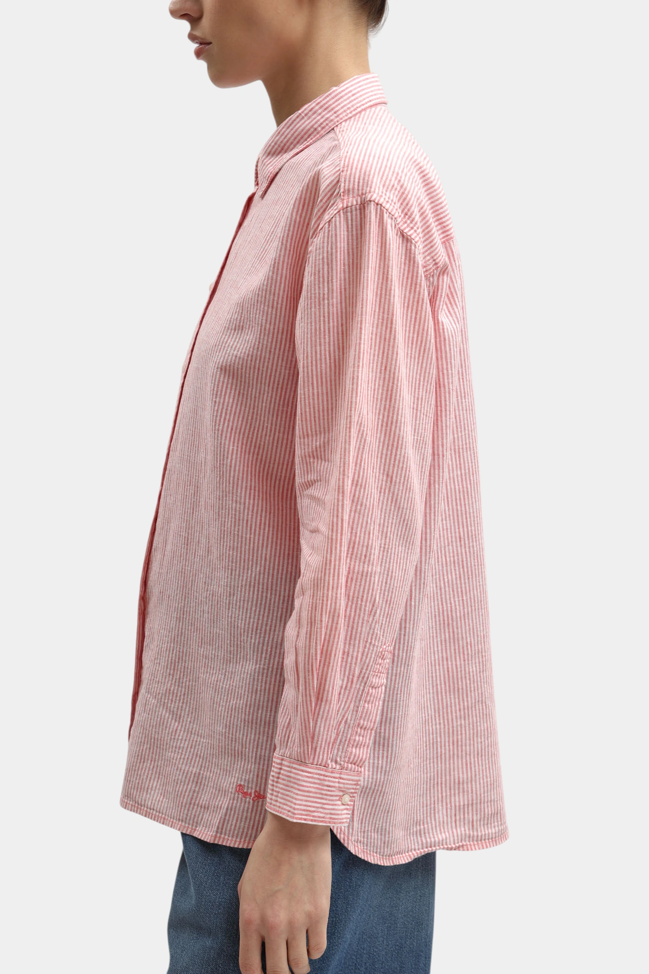 Рубашка Pepe Jeans Розовый