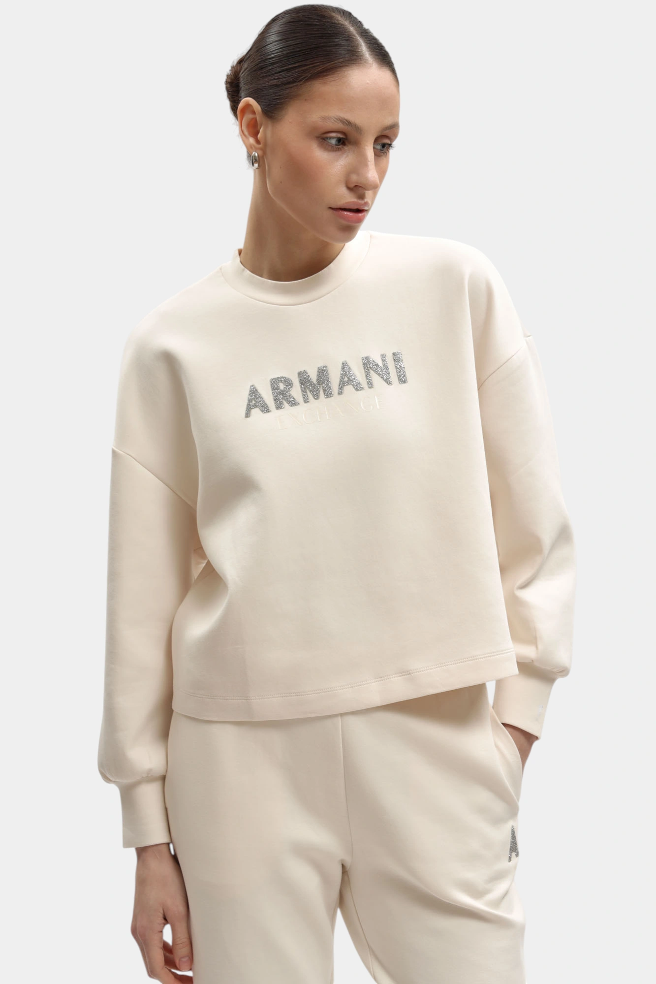 Свитшот Armani Exchange Бежевый