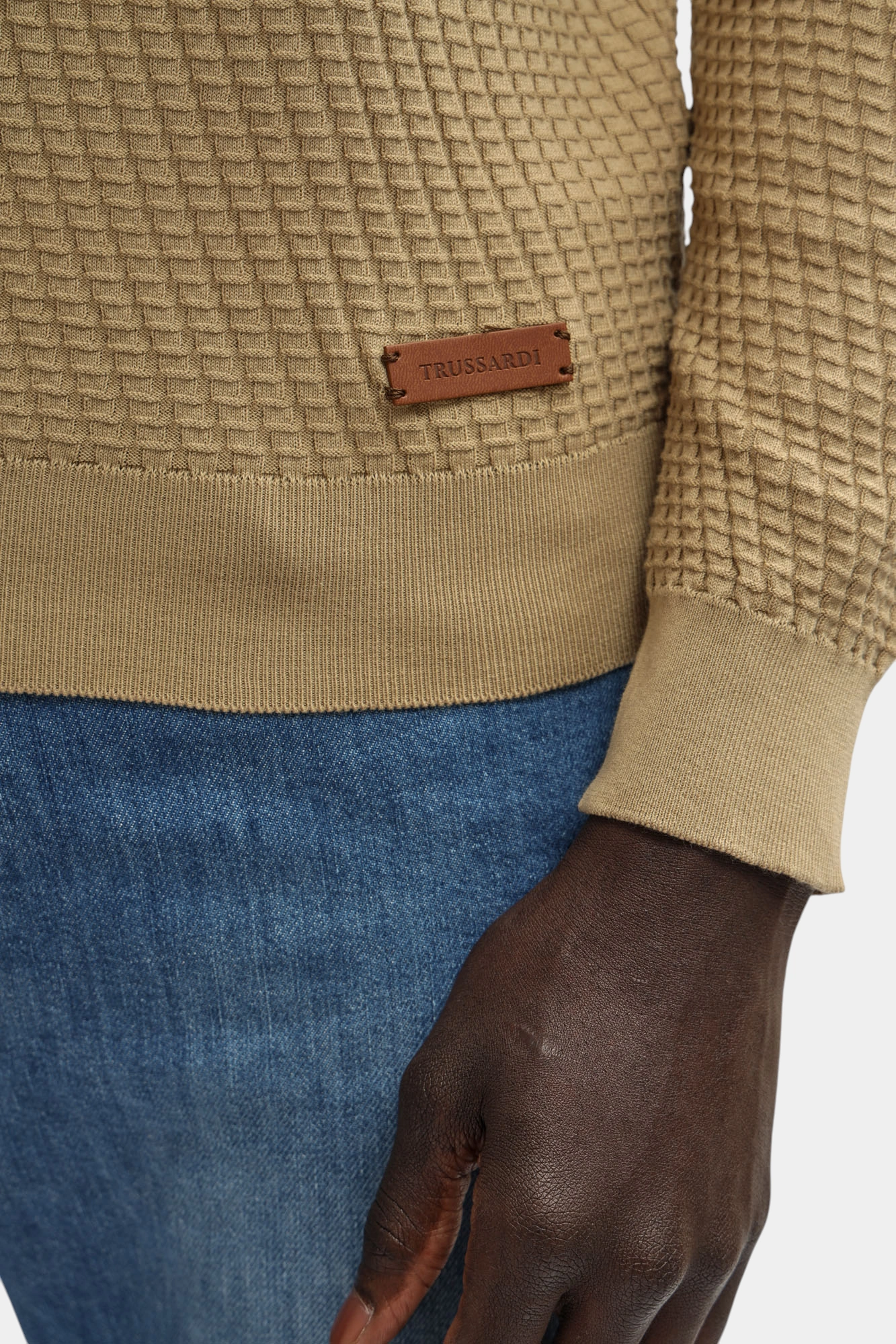 Джемпер Trussardi Бежевый