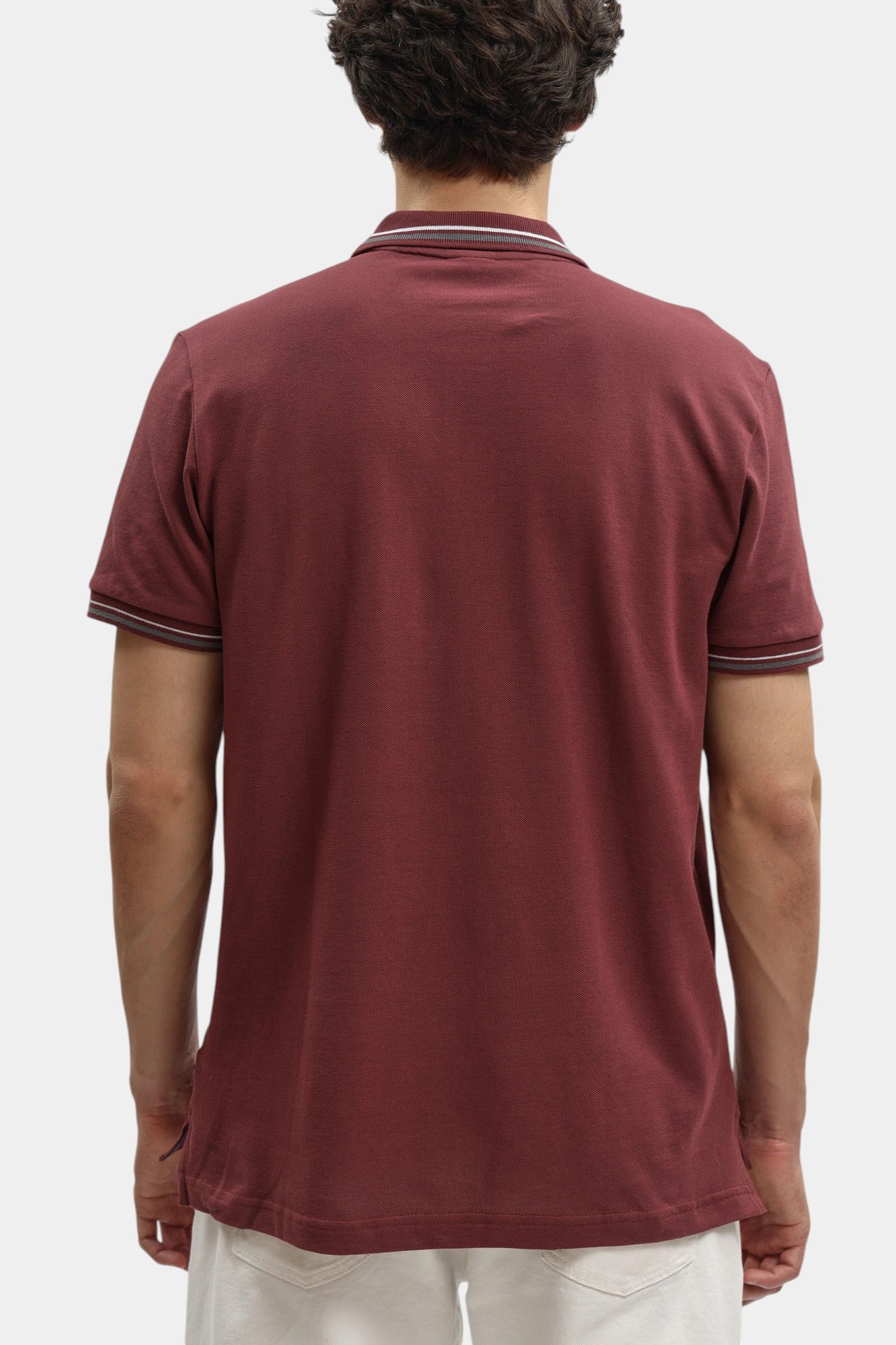 Поло Geox Бордовый