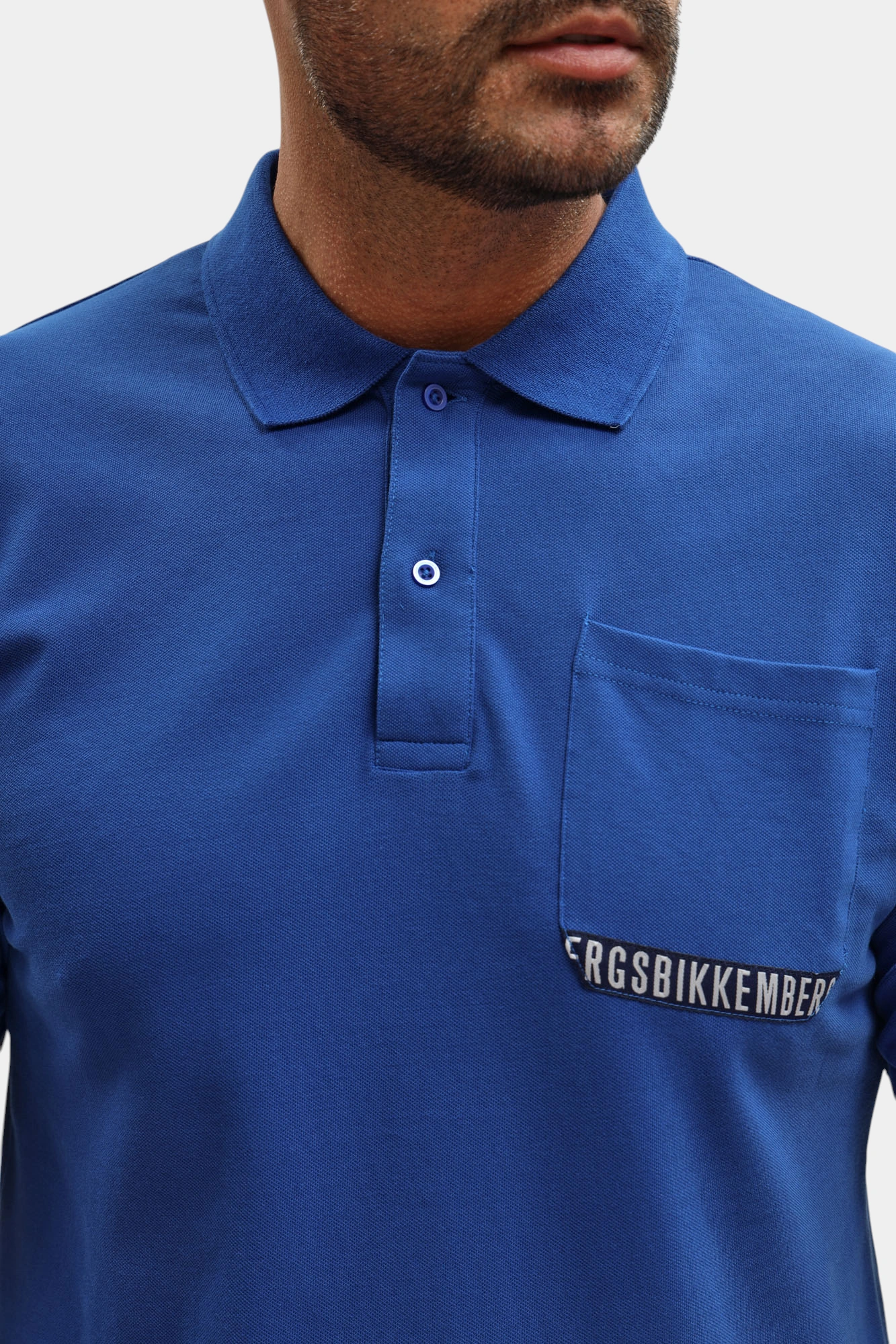 Поло Bikkembergs Синий