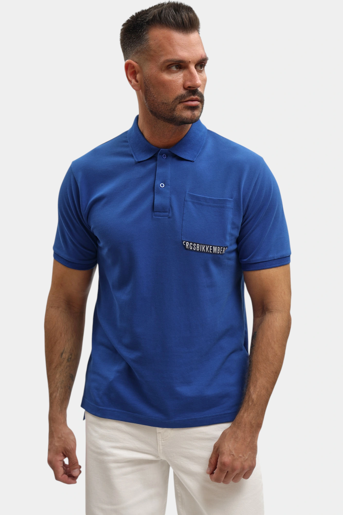 Поло Bikkembergs Синий