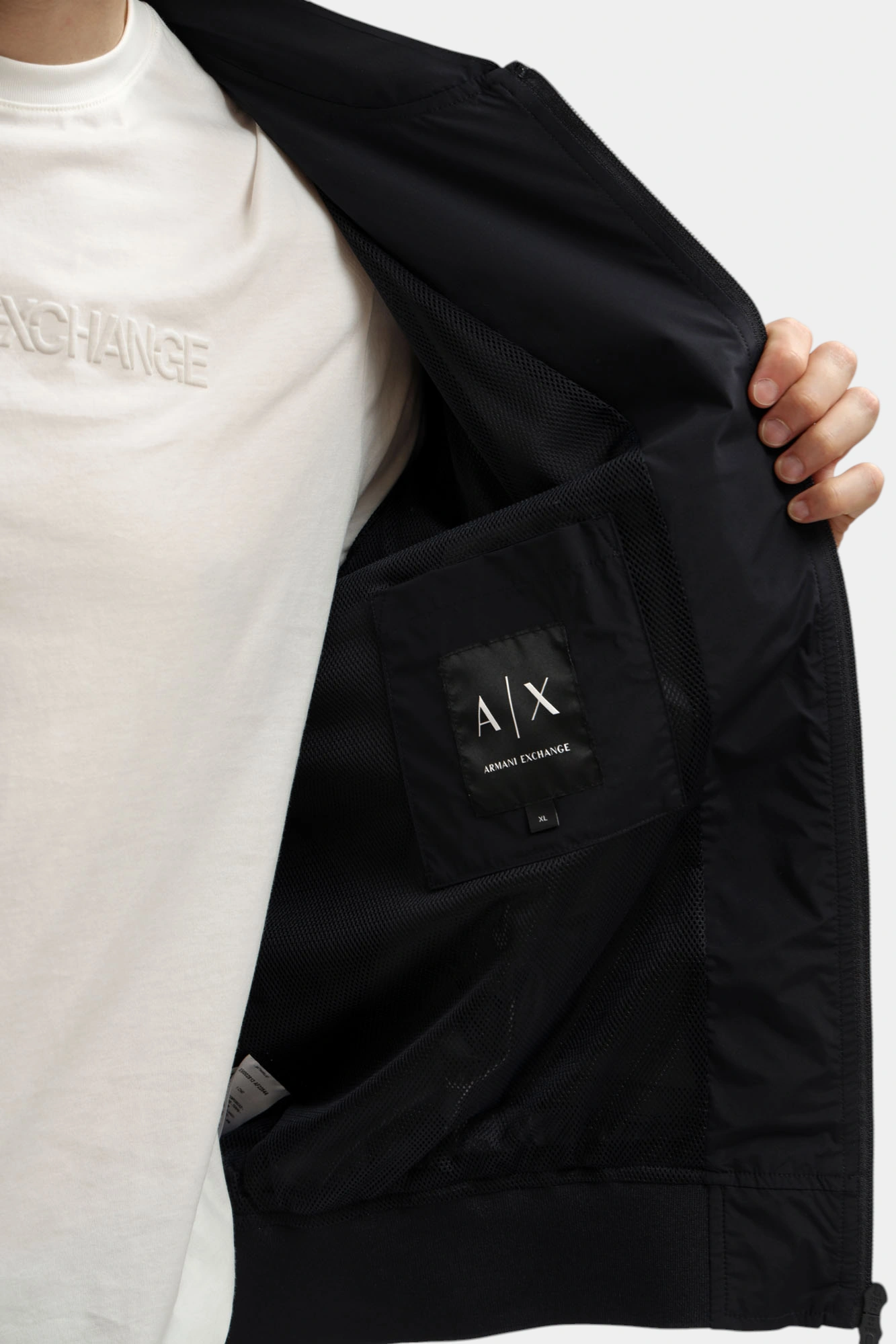 Бомбер Armani Exchange Синий