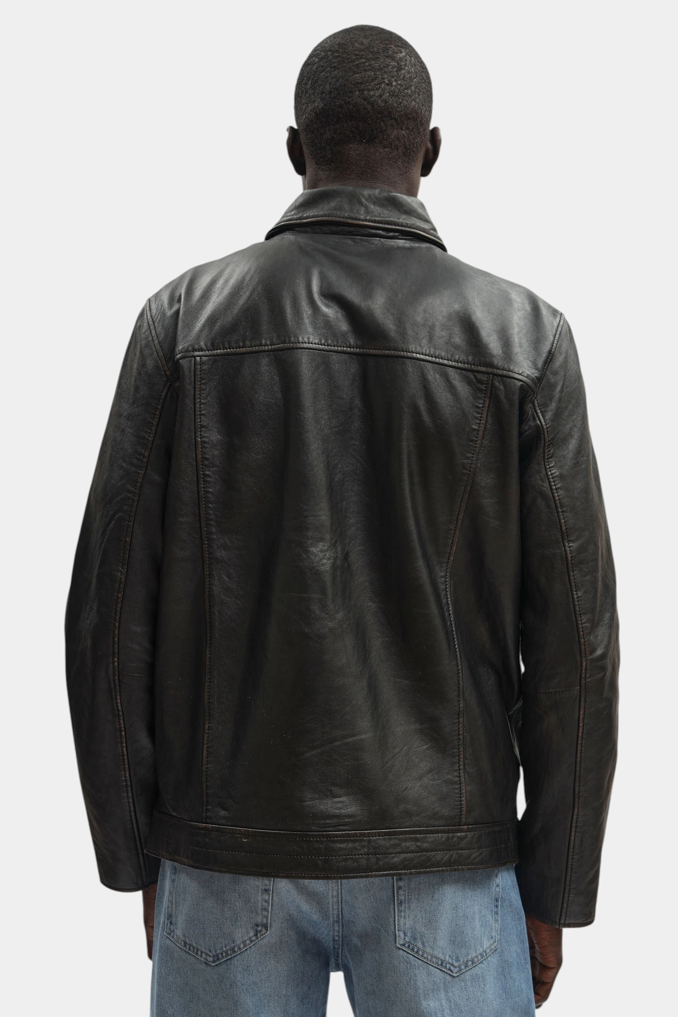 Куртка кожаная Mustang