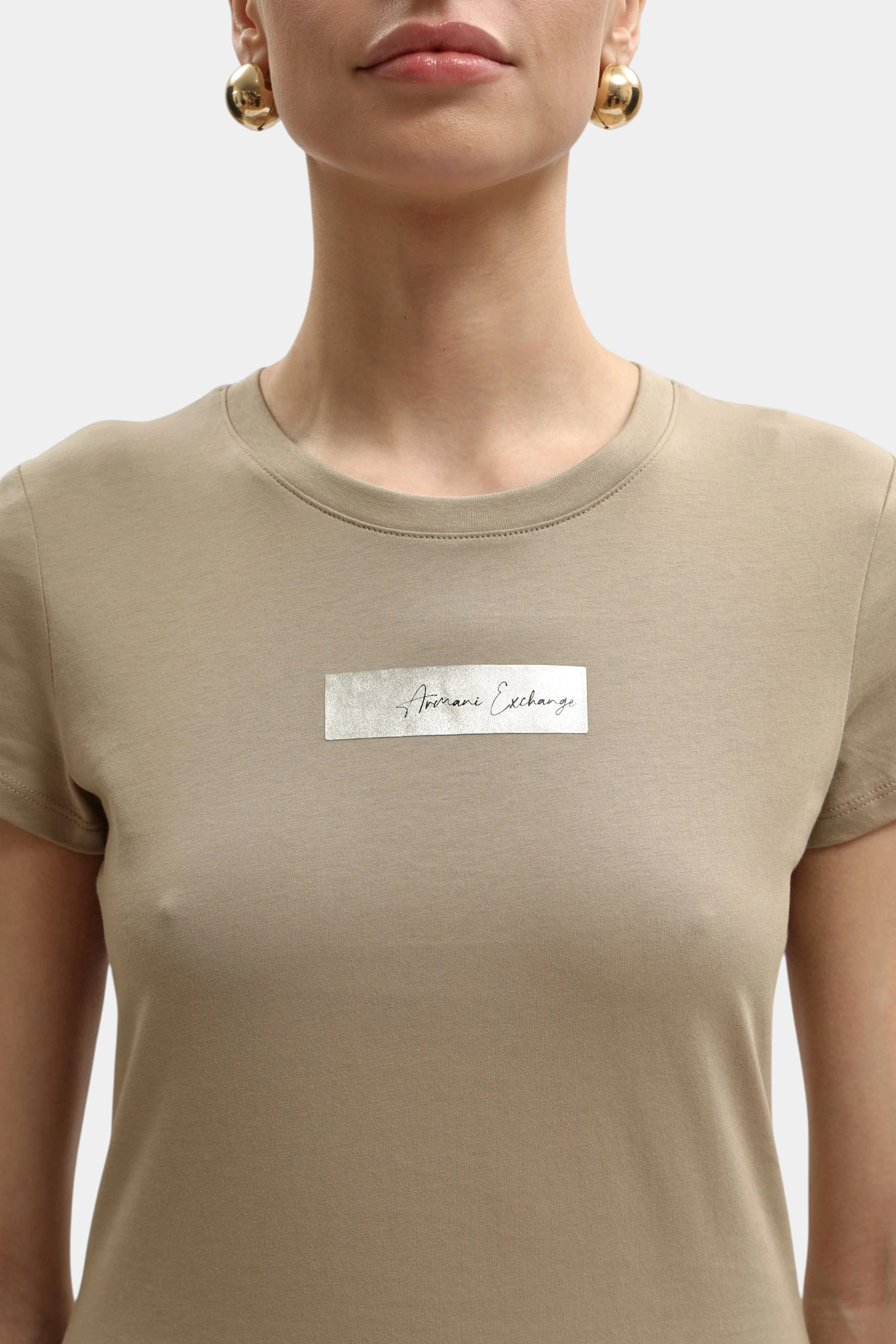 Футболка Armani Exchange Бежевый