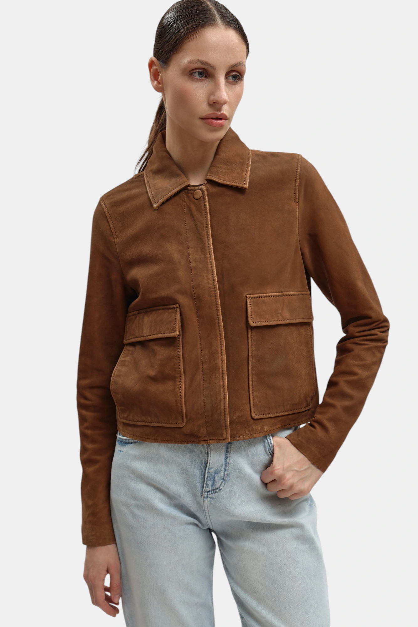 Куртка кожаная Mustang